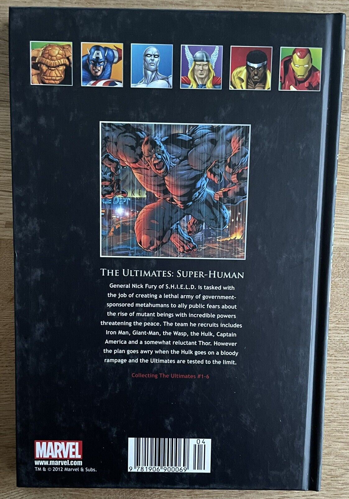 The Ultimates Super-Human No.28 Marvel Graphic Novel Hardback Like New