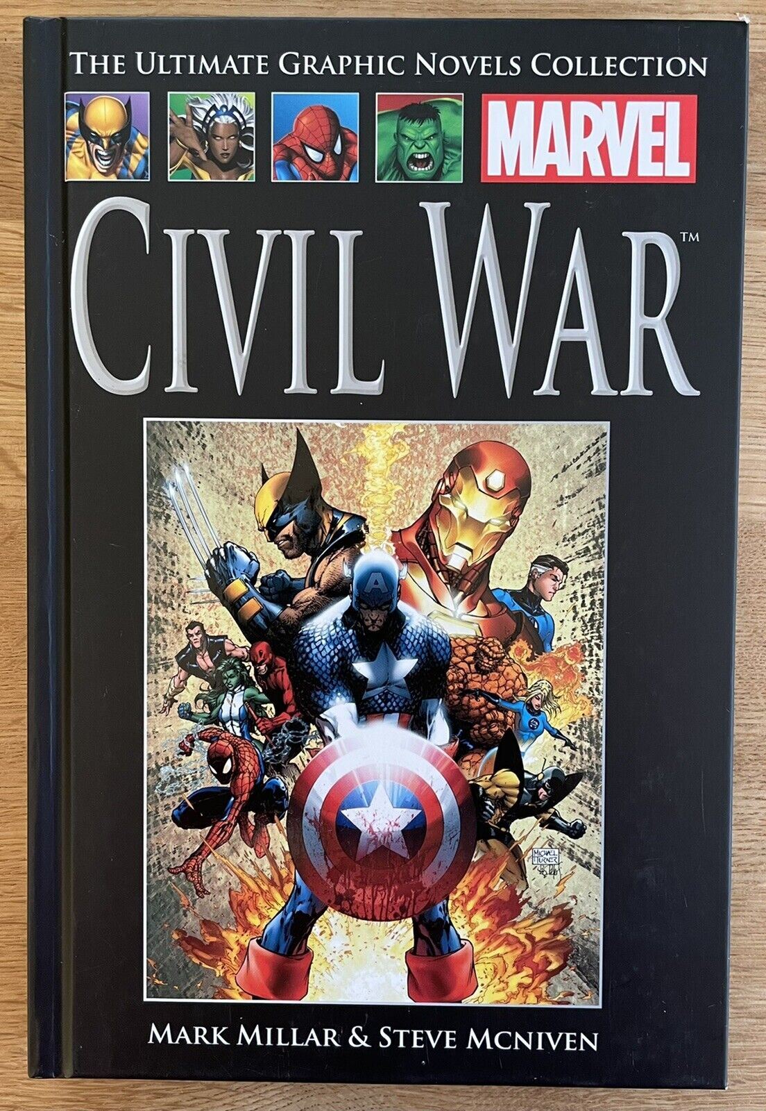 Civil War No.50 Marvel Graphic Novel Hardback Like New Condition