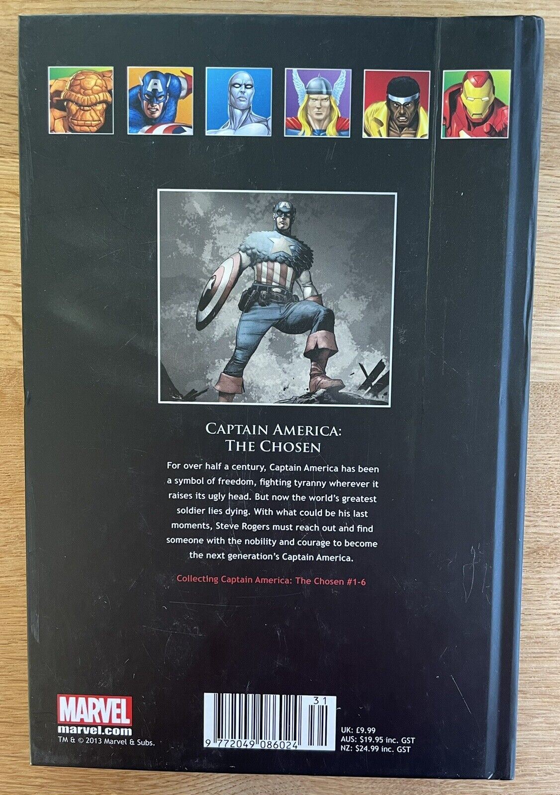Captain America The Chosen No.54 Marvel Graphic Novel Hardback Like New