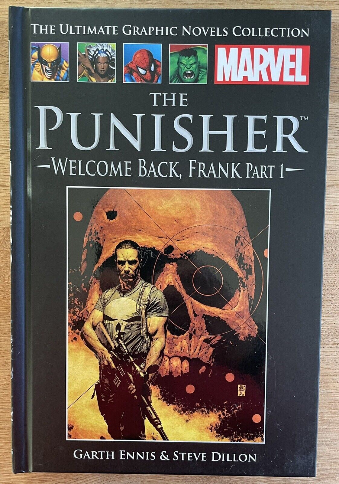 The Punisher Welcome Back Frank 1 No.18 Marvel Graphic Novel Hardback Like New