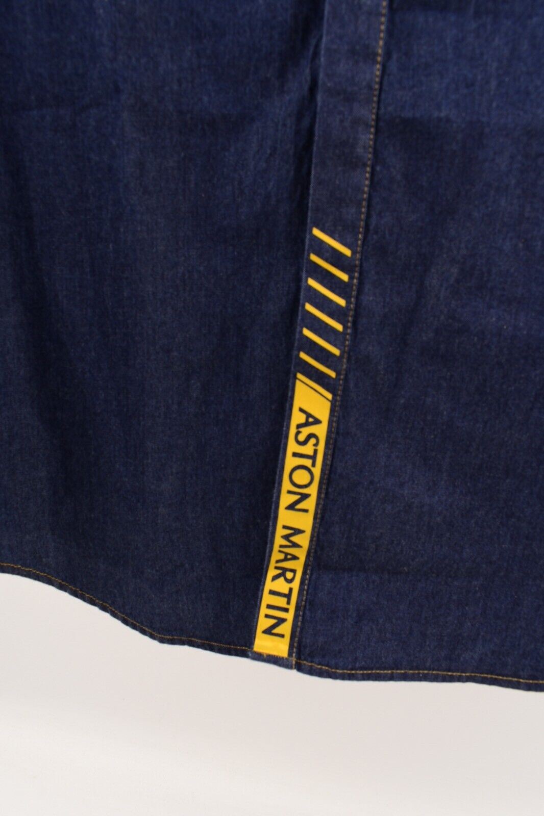 ASTON MARTIN Boys' Kids' Blue Cotton Shirt, size 16 years