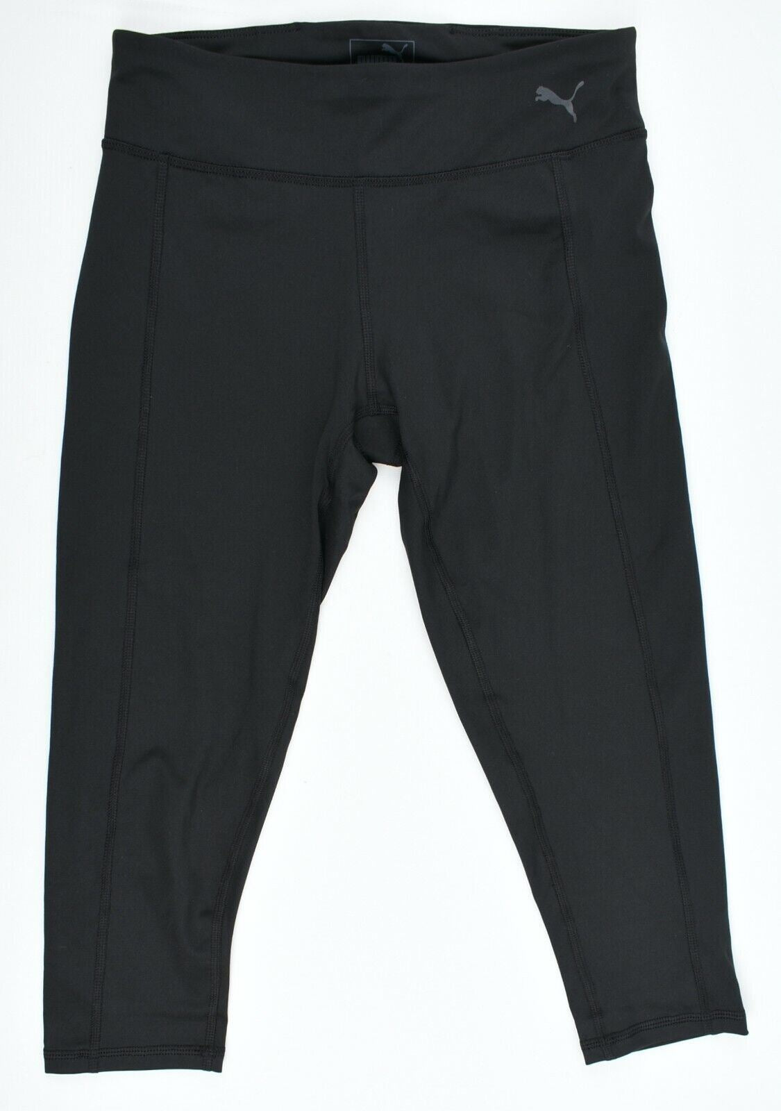 PUMA Women's 3/4 Tight Workout Leggings, Black, size UK 8