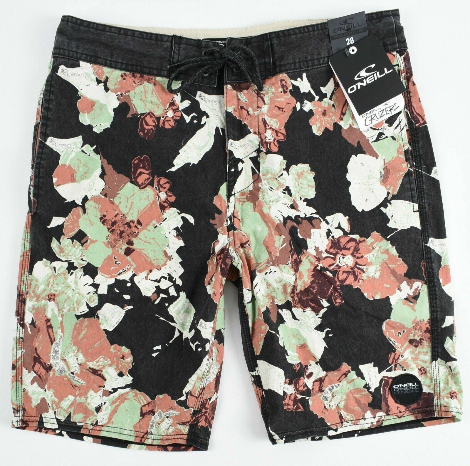 O'NEILL Swimwear - Men's 1978 CRUZER Board Shorts, Black/Multi, size W28