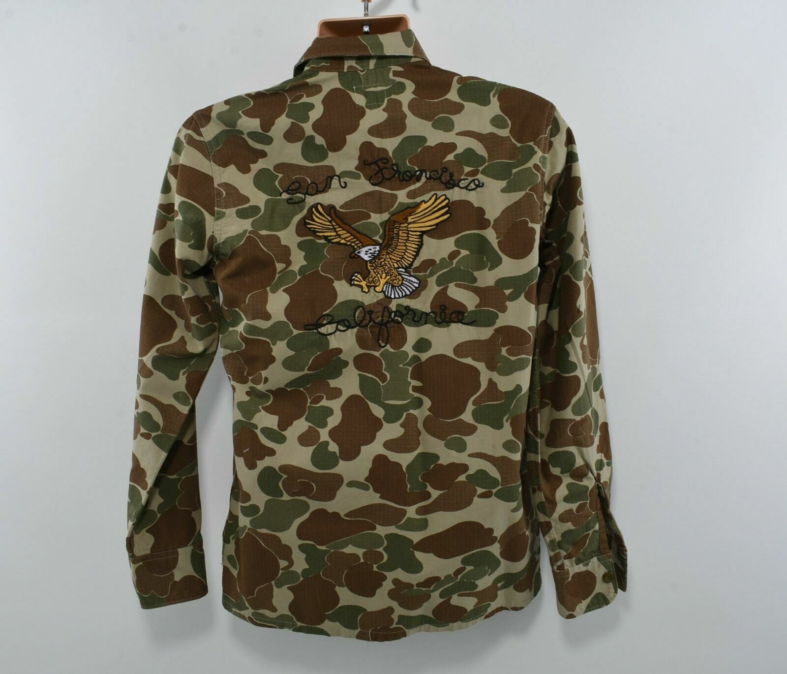 LEVI''S Men's Camouflage Button Down Shirt- Size Small