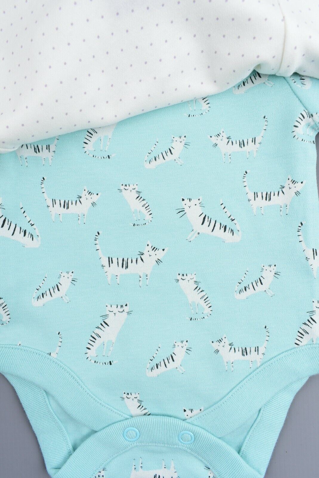 NEXT Baby Girls' Bundle of 7 Bodysuits, Pink/Cream/Green, NEWBORN up to 3 months