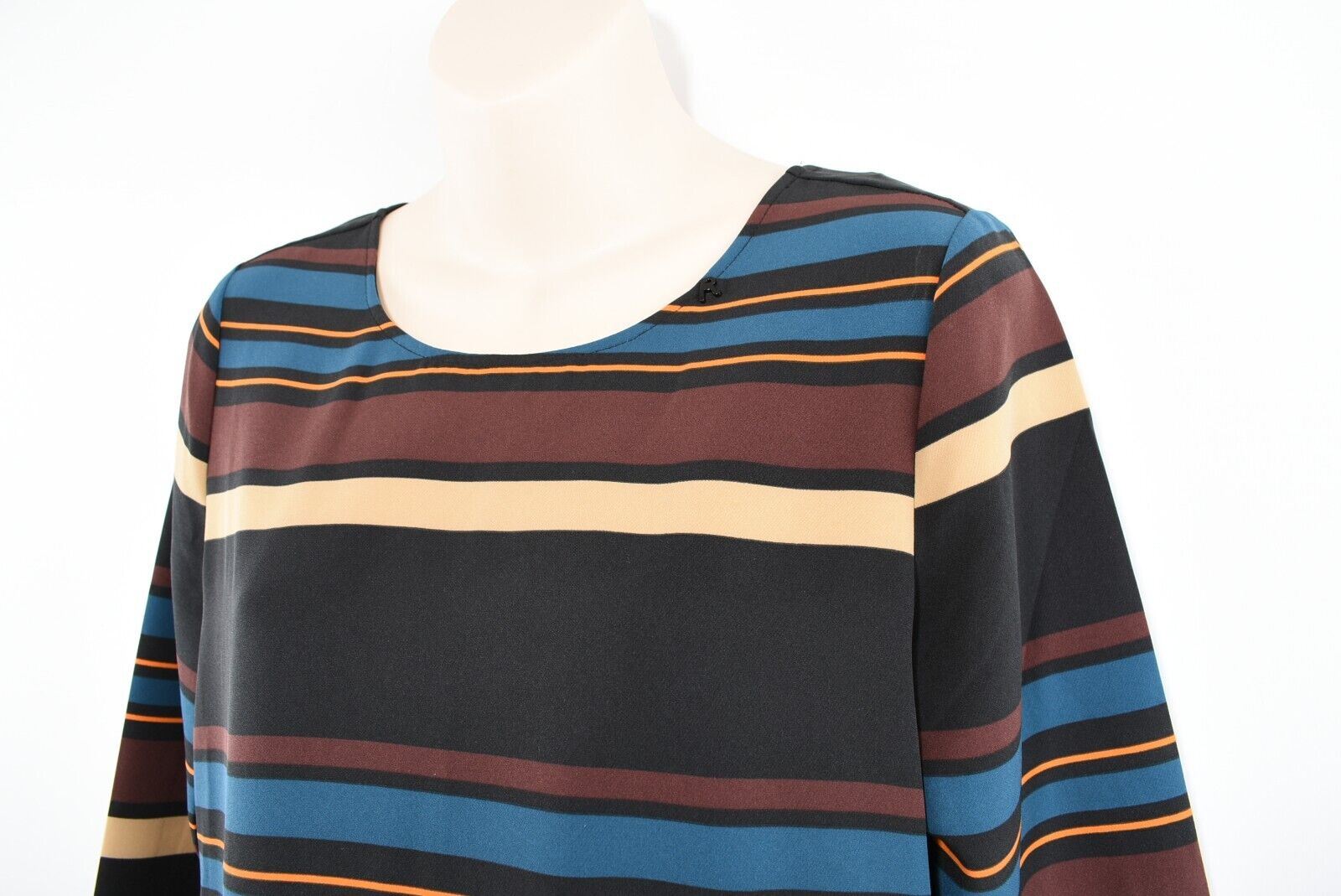 REPLAY Women's Multicoloured Tie Back Shift Midi Dress, size SMALL *ex-display*