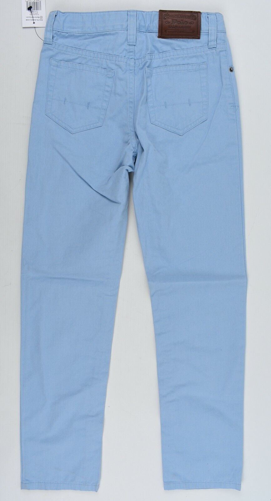 POLO RALPH LAUREN Boys’ Kids’ Cotton Trousers Pants, Blue, size 7 years