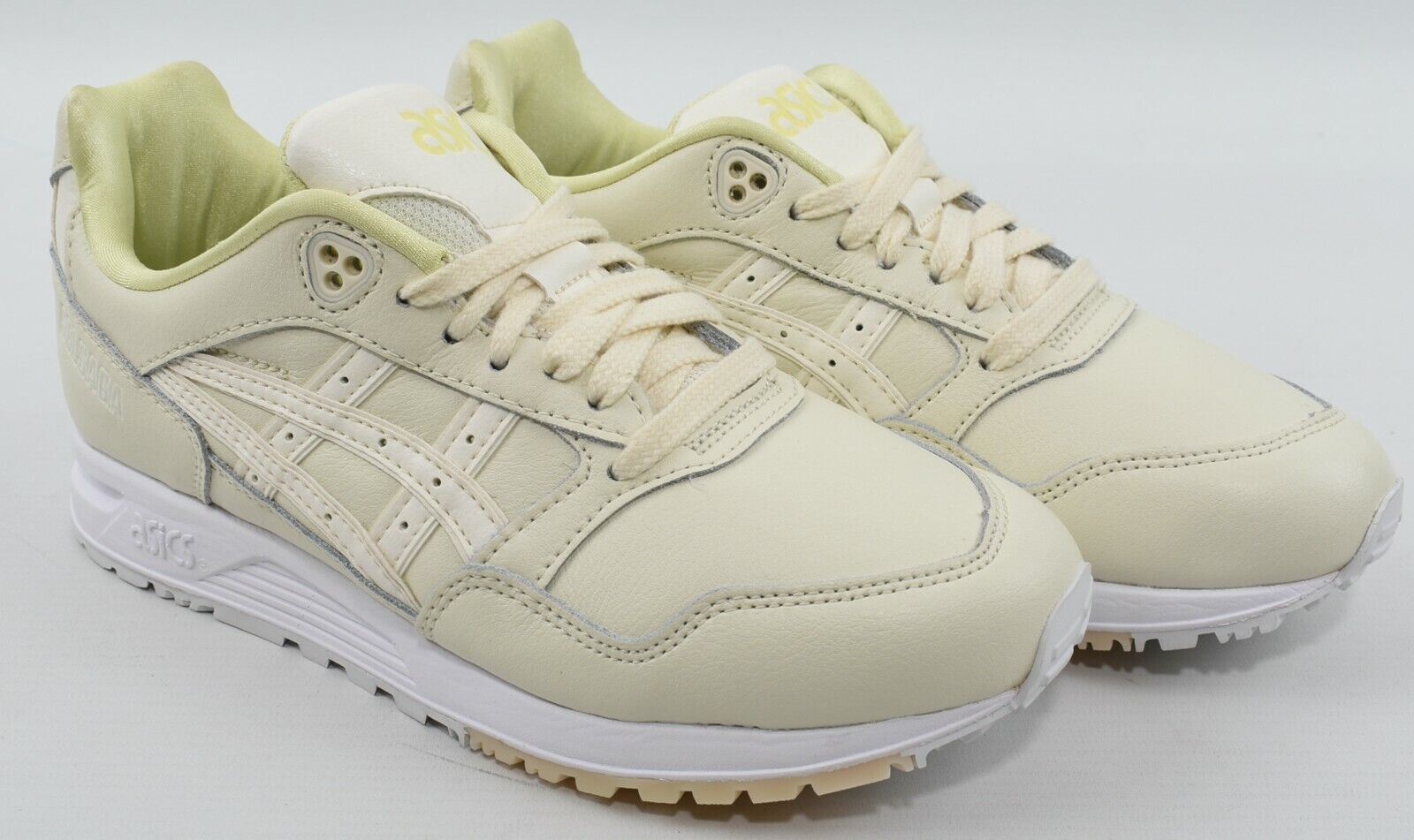 ASICS Gelsaga Women's Trainers Sneakers, Light Yellow, size UK 4 / EU 37