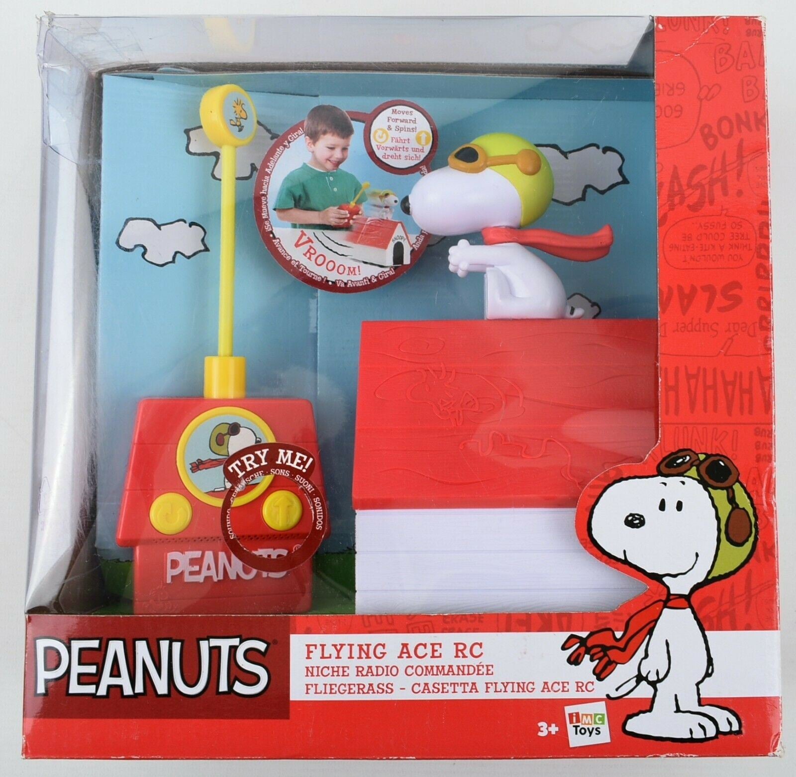 PEANUTS SNOOPY - Flying Ace - Remote Control Snoopy House