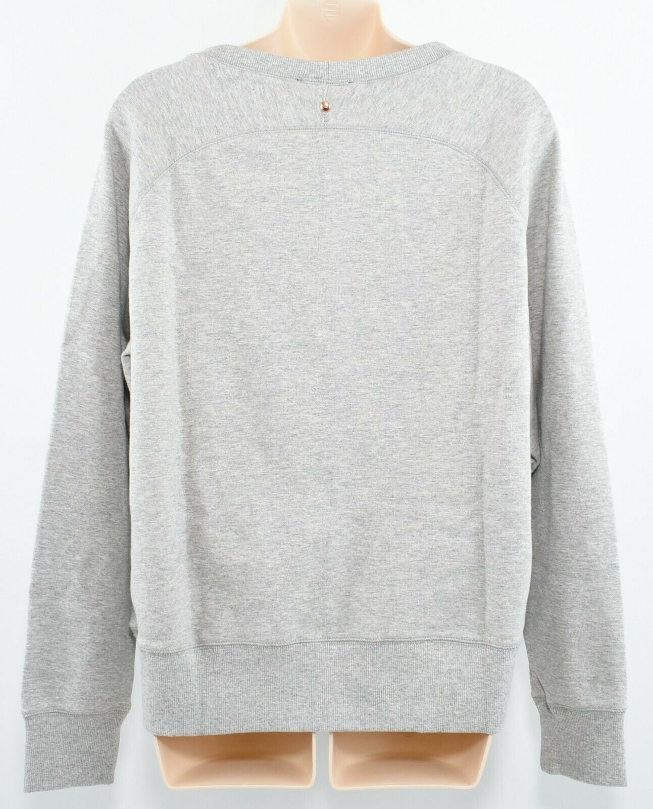 DIESEL Women's SVEN Sweatshirt, Heather Grey, size M