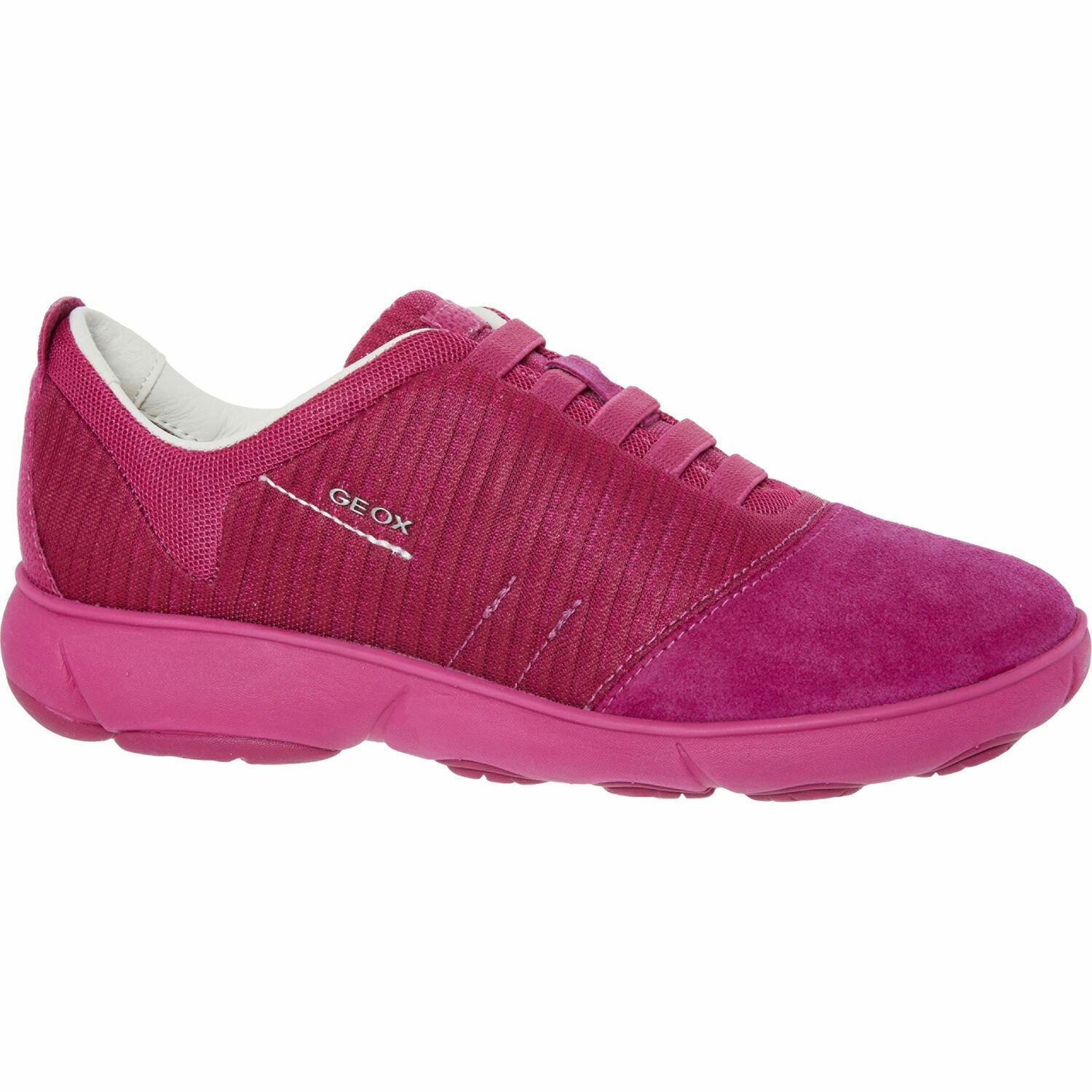 GEOX Respira Women's NEBULA Trainers, Cyclamen Pink, size UK 2.5 EU 35