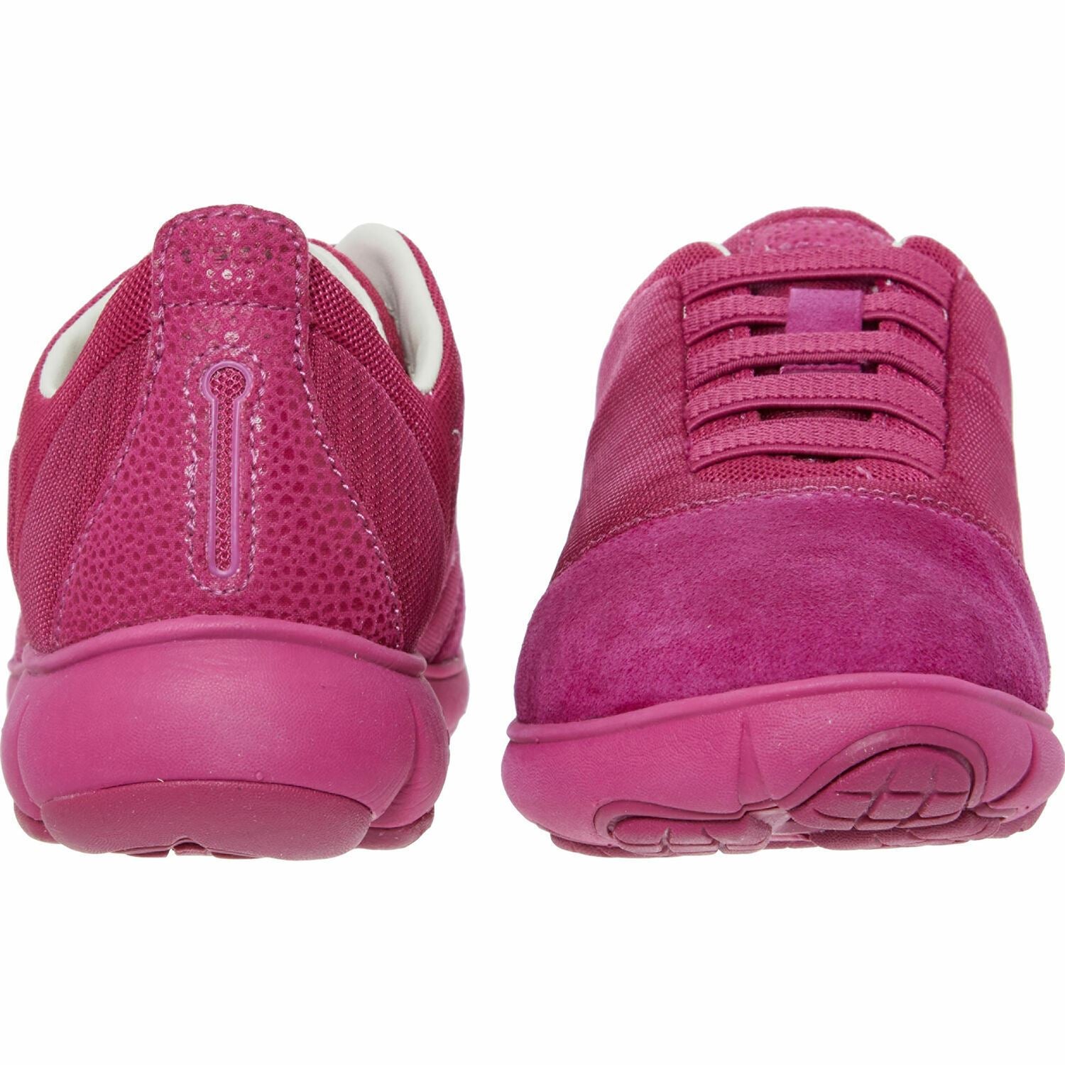 GEOX Respira Women's NEBULA Trainers, Cyclamen Pink, size UK 2.5 EU 35
