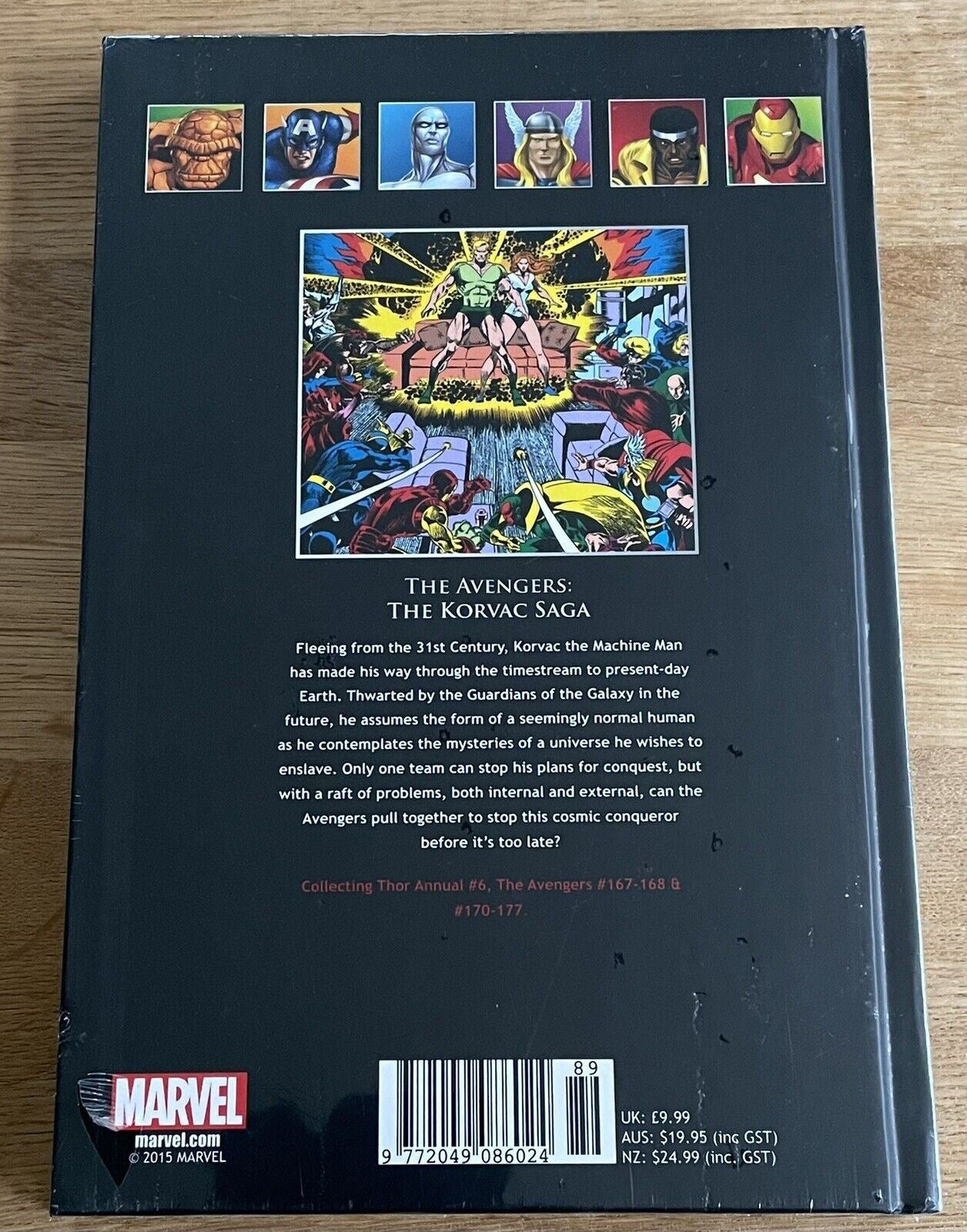 The Avengers The Korvac Saga Issue 89 No.XXXIX Marvel Graphic Novel