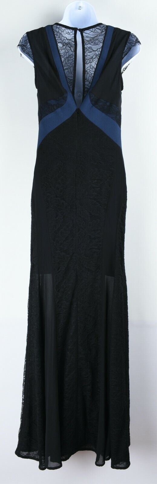 REISS Women's JULIANNE Lace Panel Maxi Dress, size UK 6