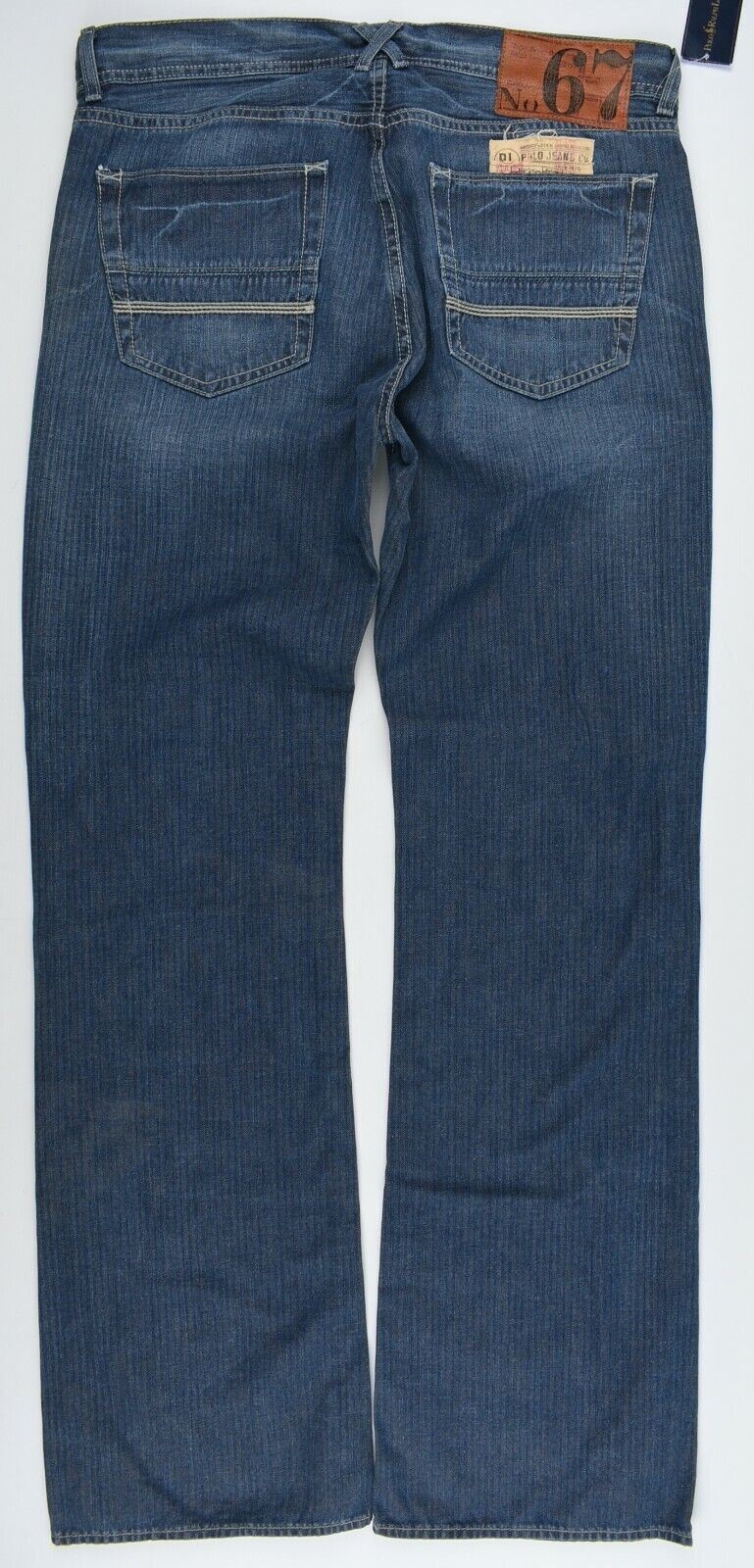 POLO RALPH LAUREN Men's COLTON Utility Jeans, Blue, size W33 L34