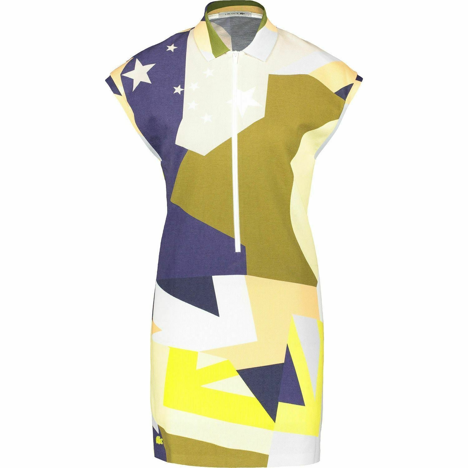 LACOSTE Women's Multicoloured Pastel Mini Dress, size XS / 34