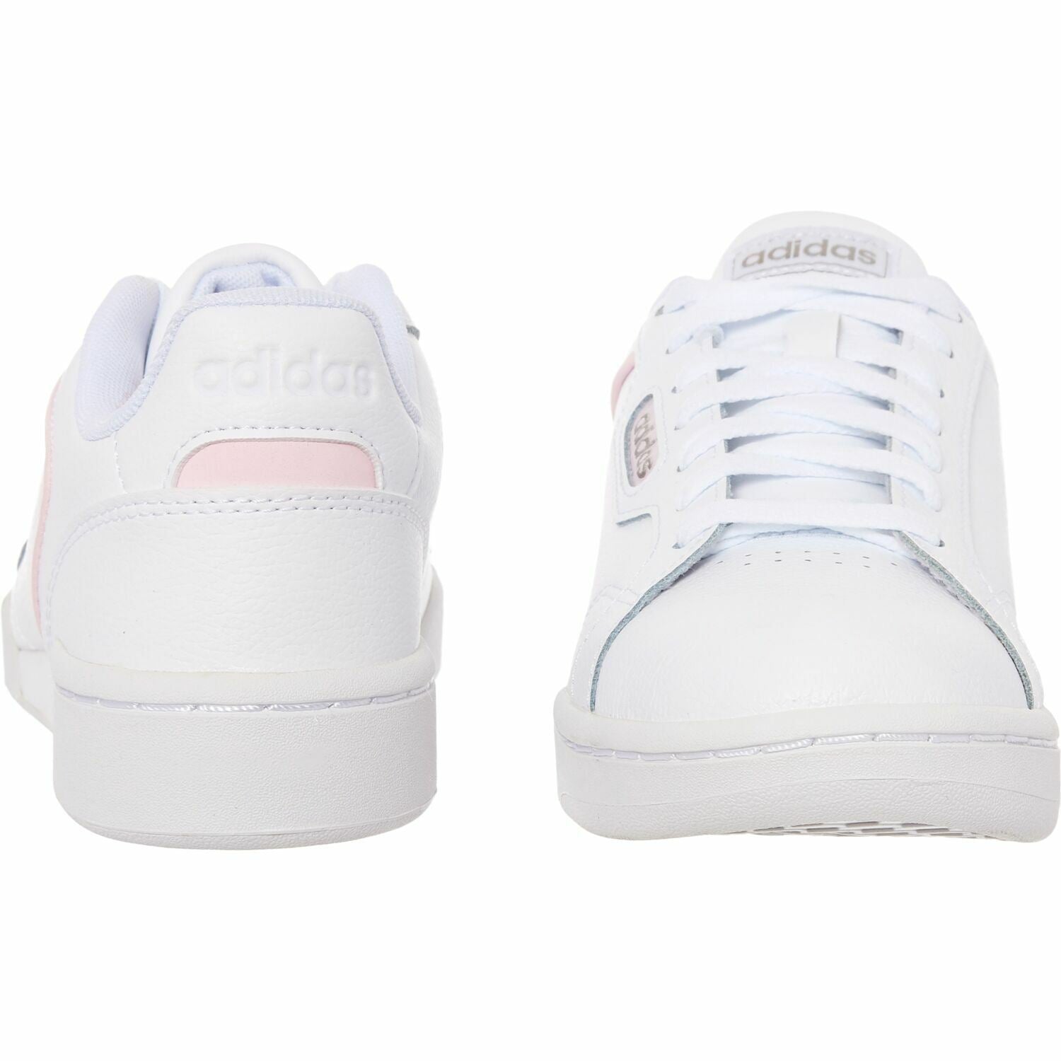 ADIDAS Womenâs ROGUERA Leather Trainers, White, size UK 4.5