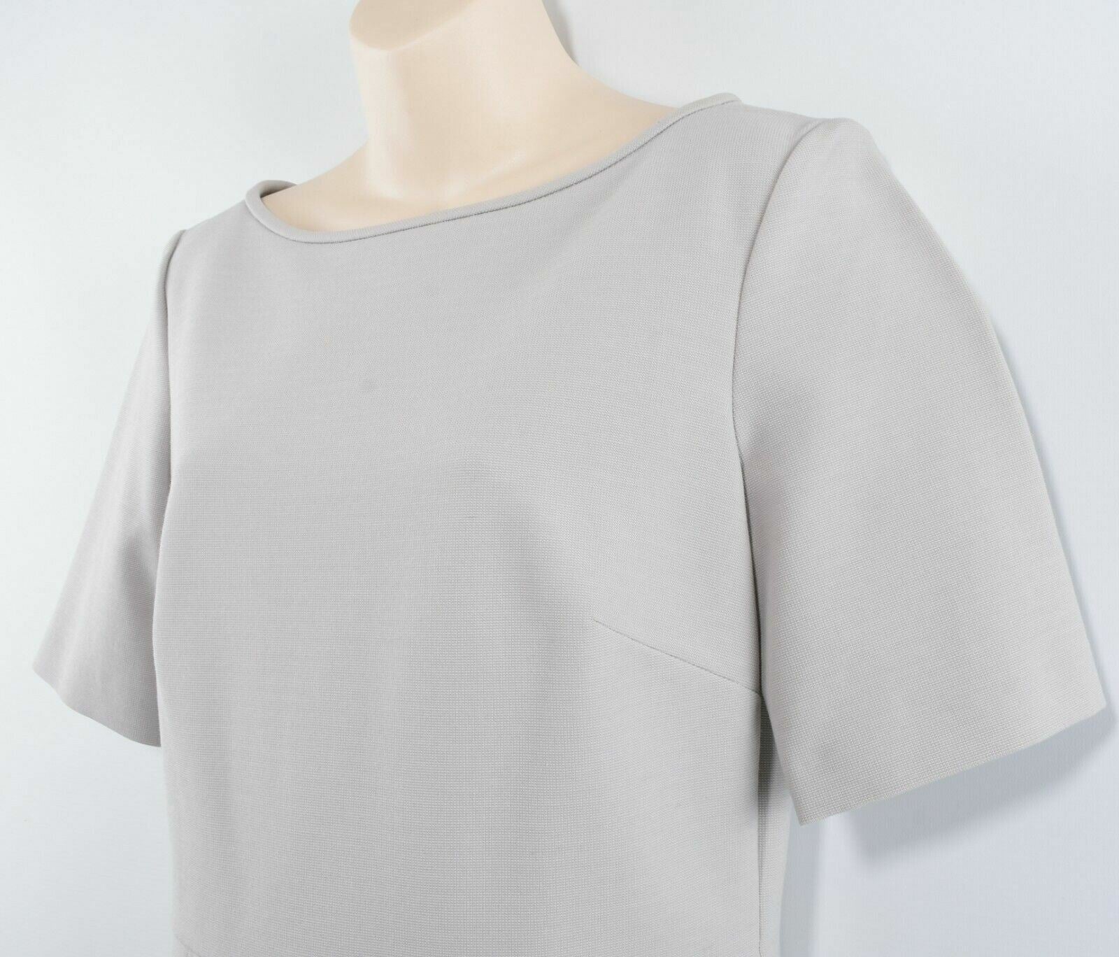 EMPORIO ARMANI Women's Dress, Harbour Grey, size UK 12 / IT 44