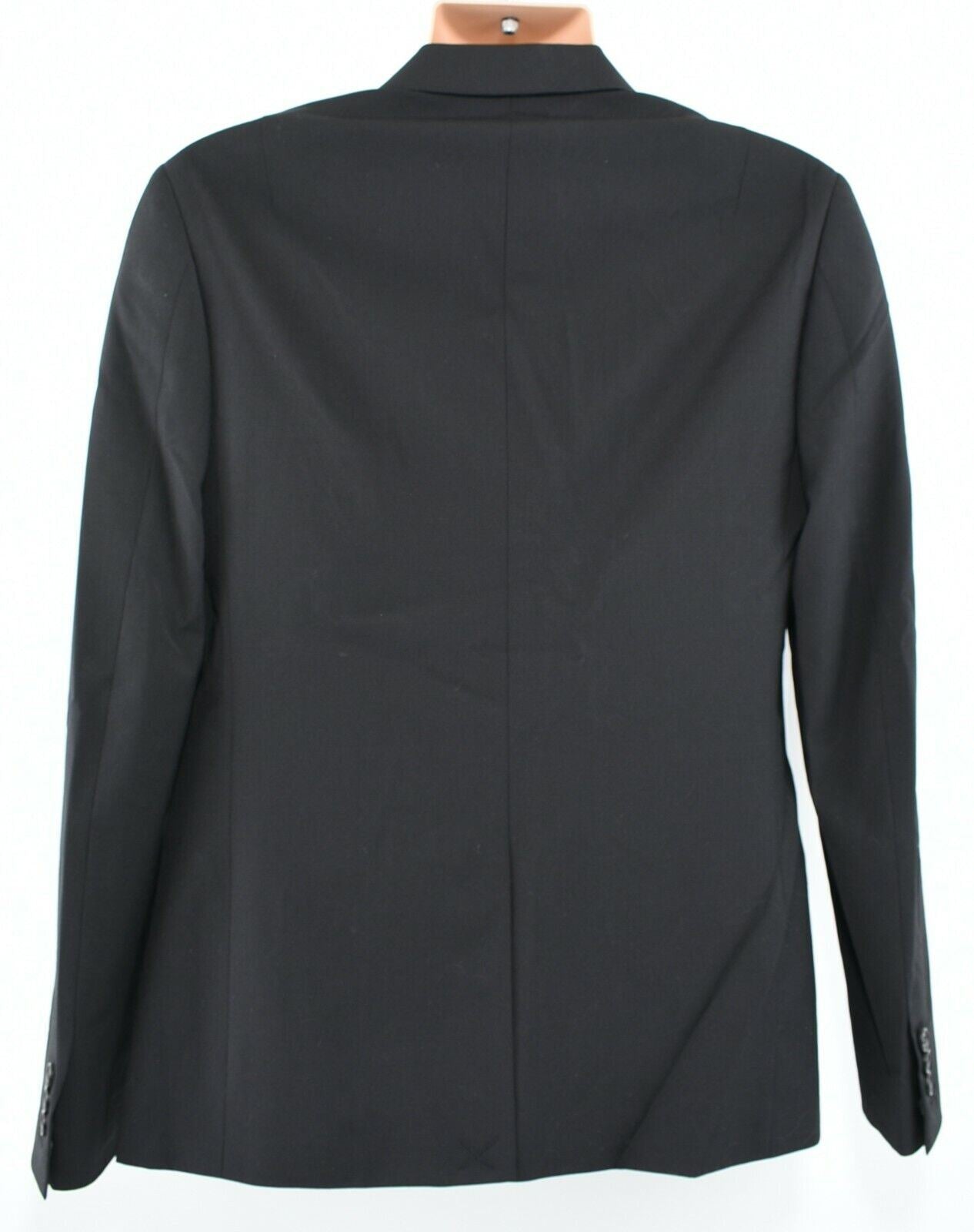 ALLSAINTS Men's KLINT Modern Tuxedo Blazer, Black, Slim Fit, size 38
