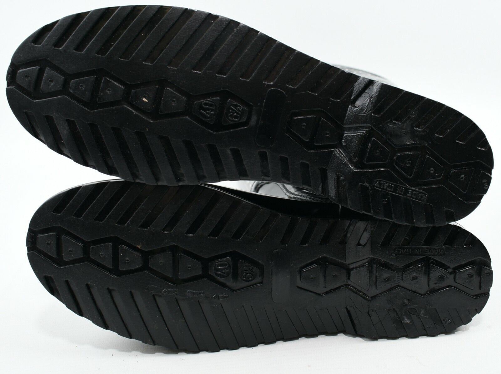 DOLCE & GABBANA Women's Black /White Polka Dot Wellington Boots, size UK 6.5