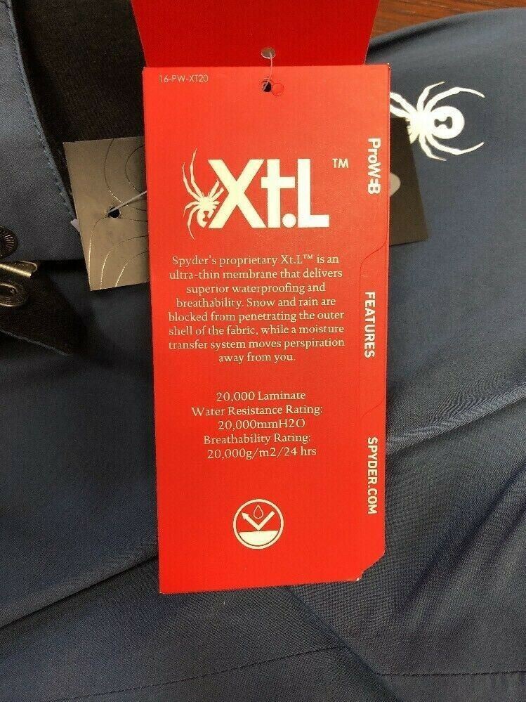 SPYDER Men's TURRET 783036 Shell Pant Ski Pants - size Small