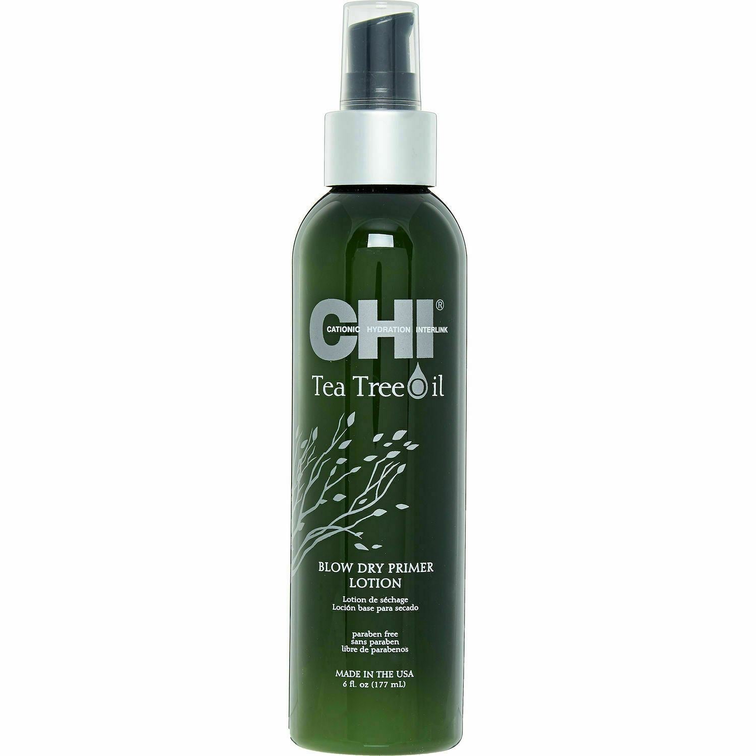 CHI Cationic Hydration Interlink - Tea Tree Oil Blow Dry Primer Lotion 177ml