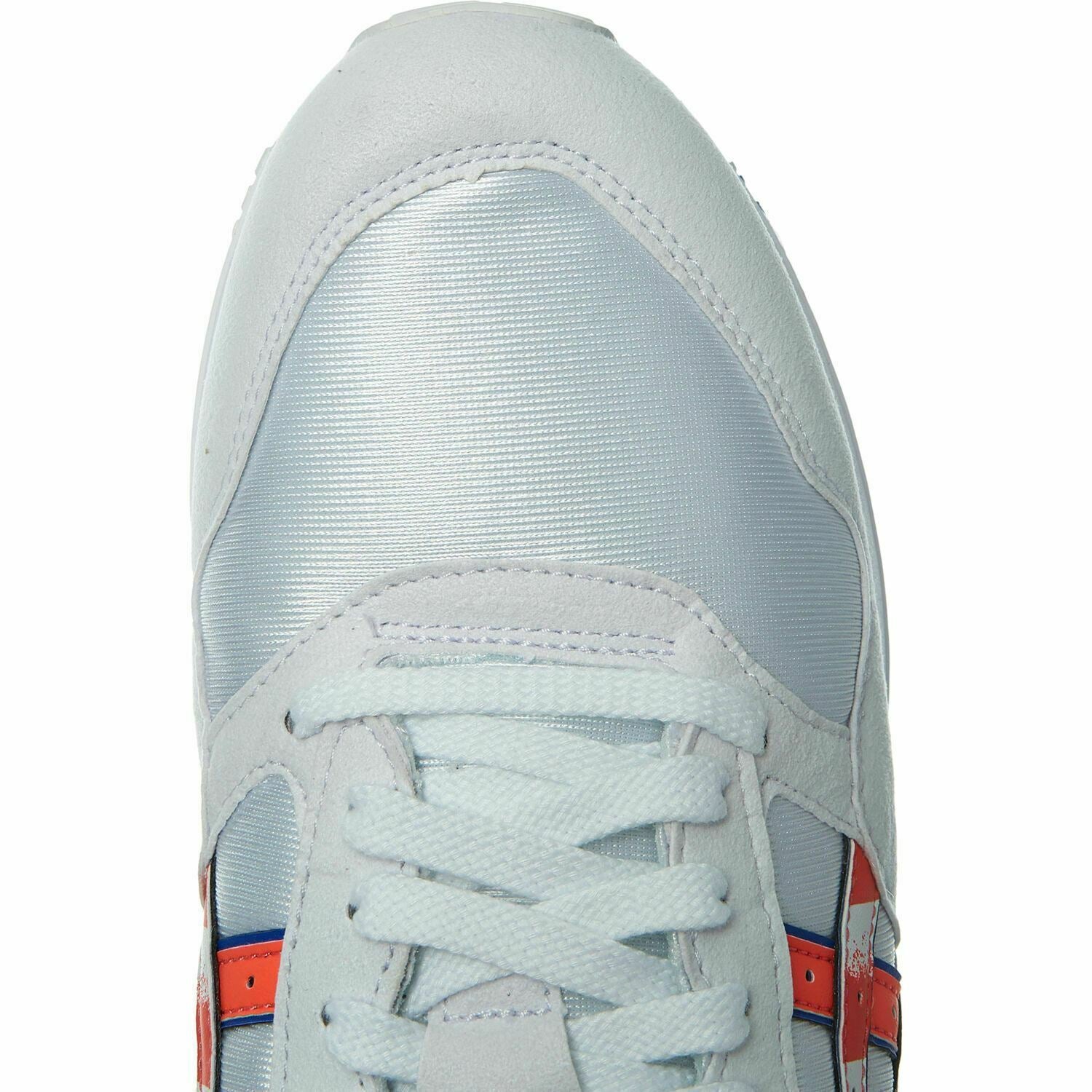 ASICS TIGER Womenâs GELSAGA Trainers, White/Flash Coral, size UK 4.5