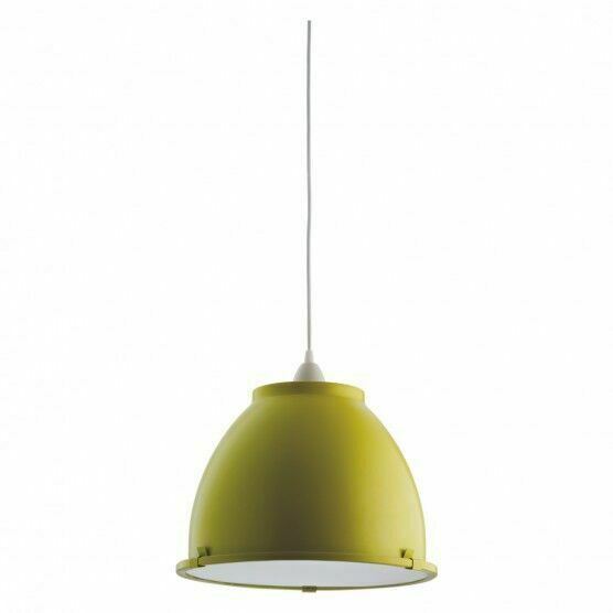 HABITAT - CHAU Metal Easy-to-fit Ceiling Lamp Shade - Saffron Yellow