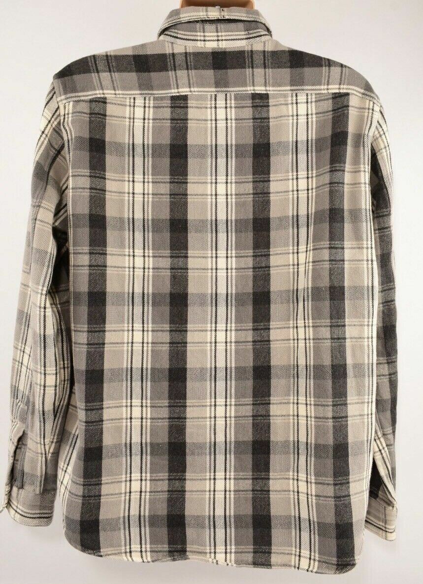 POLO RALPH LAUREN Men's Grey Checked Shacket, Shirt/Jacket, size M /size L