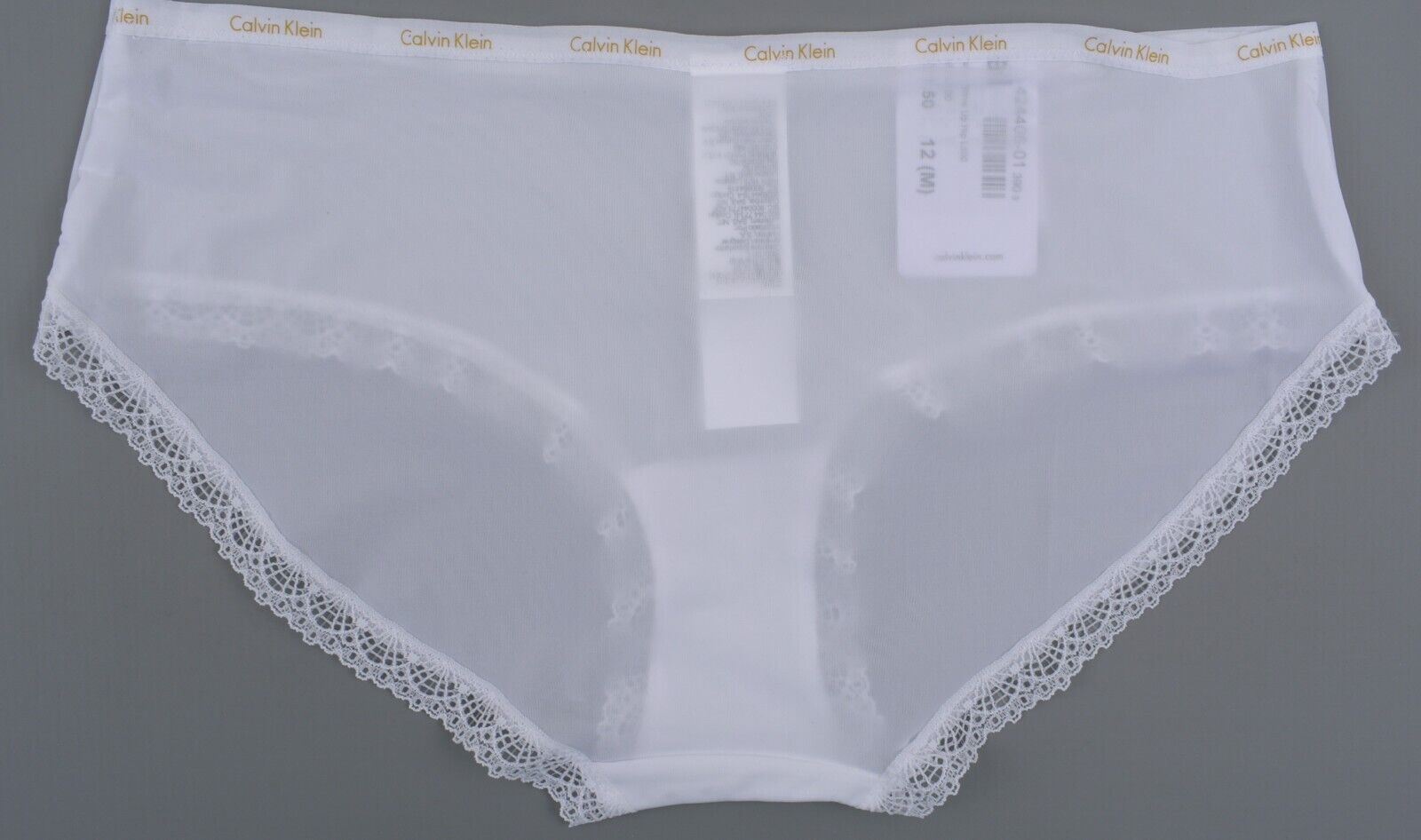 CALVIN KLEIN Underwear: Bottoms Up Women's Hipster Knickers, White, size M