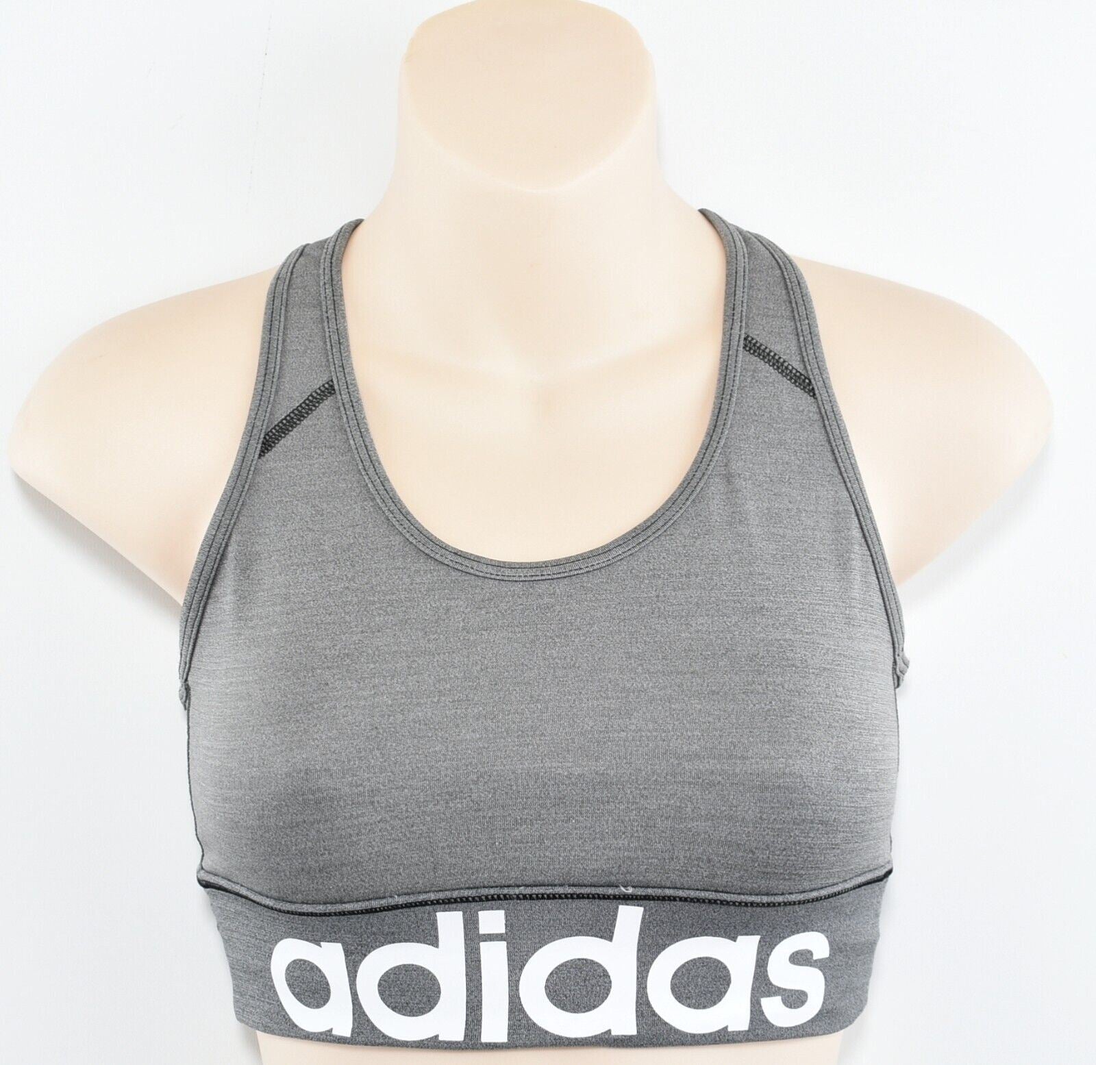 JOB LOT 18 x ADIDAS Womens Designed to Move Sports Bra Dark Grey size XS UK 4-6