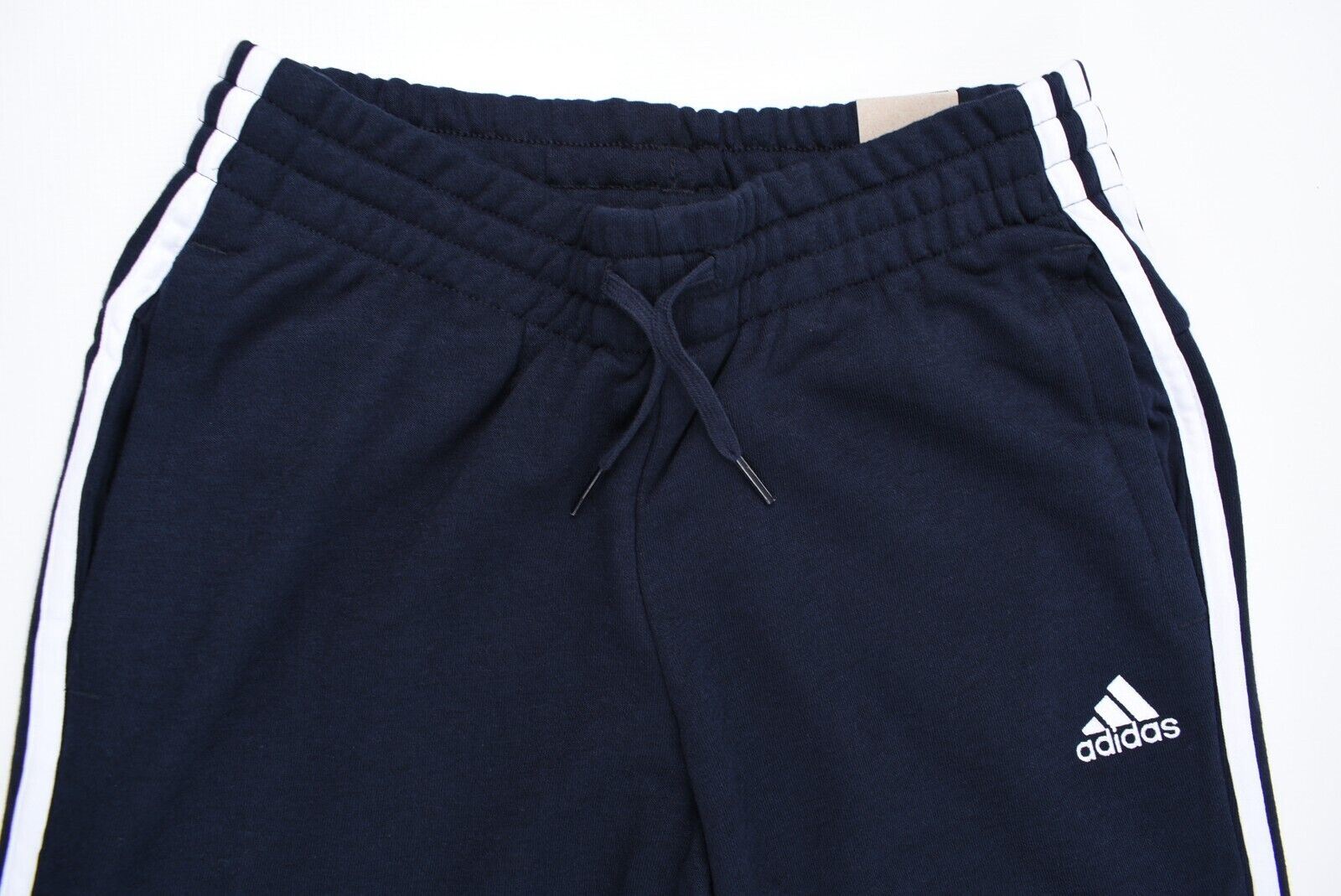 ADIDAS Women's Slim Leg Cuffed Joggers, Crew Navy Blue, size M (UK 12-14)