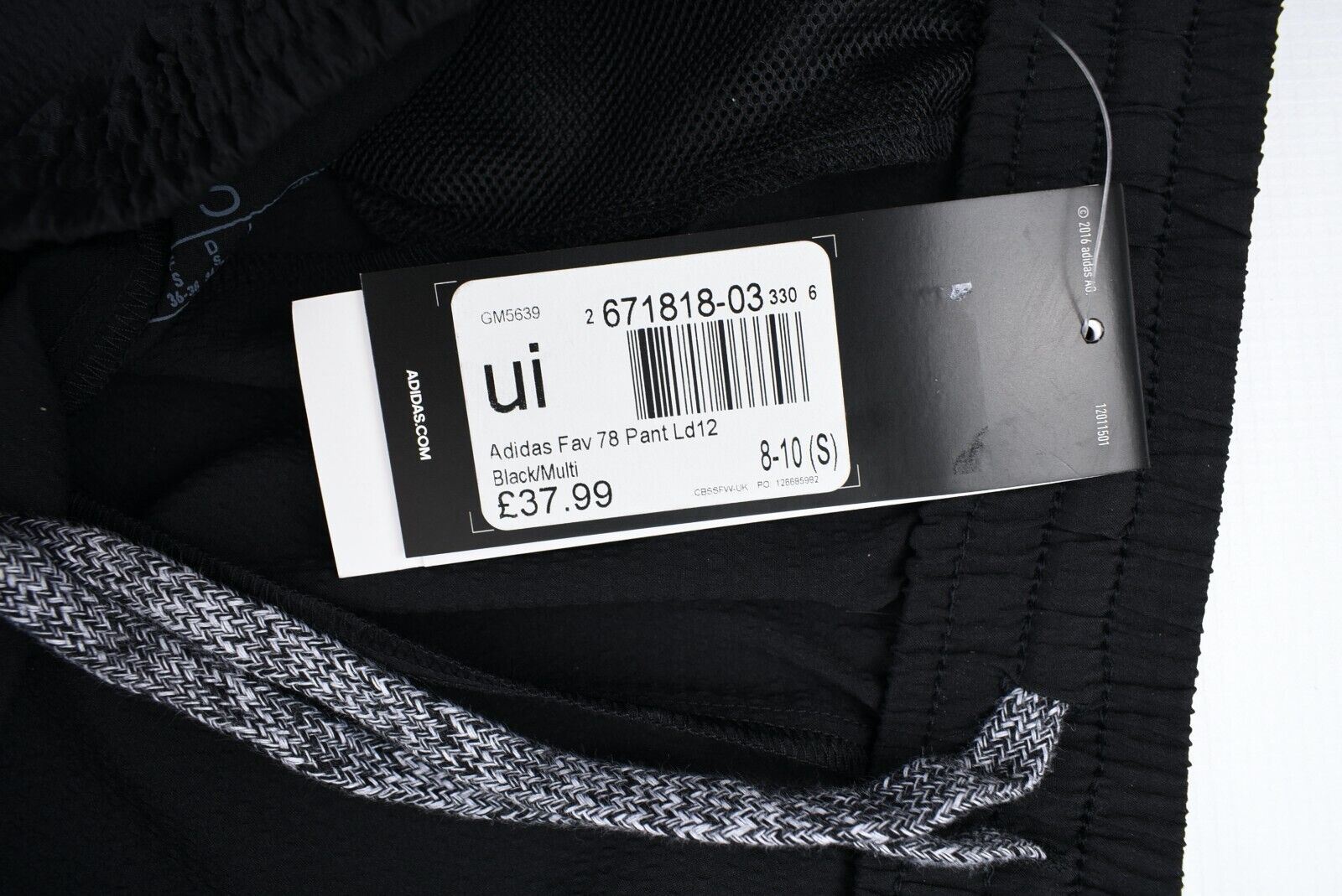 ADIDAS Women's 7/8 Cuffed Joggers, Lounge Pants, Black, size S (UK 8-10)