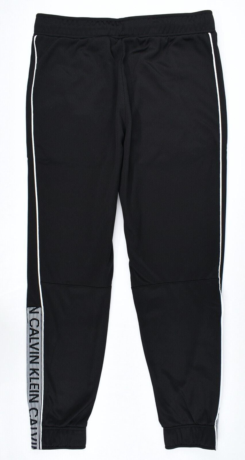 CALVIN KLEIN Performance: Men's Icon Tape Joggers, Black, size S