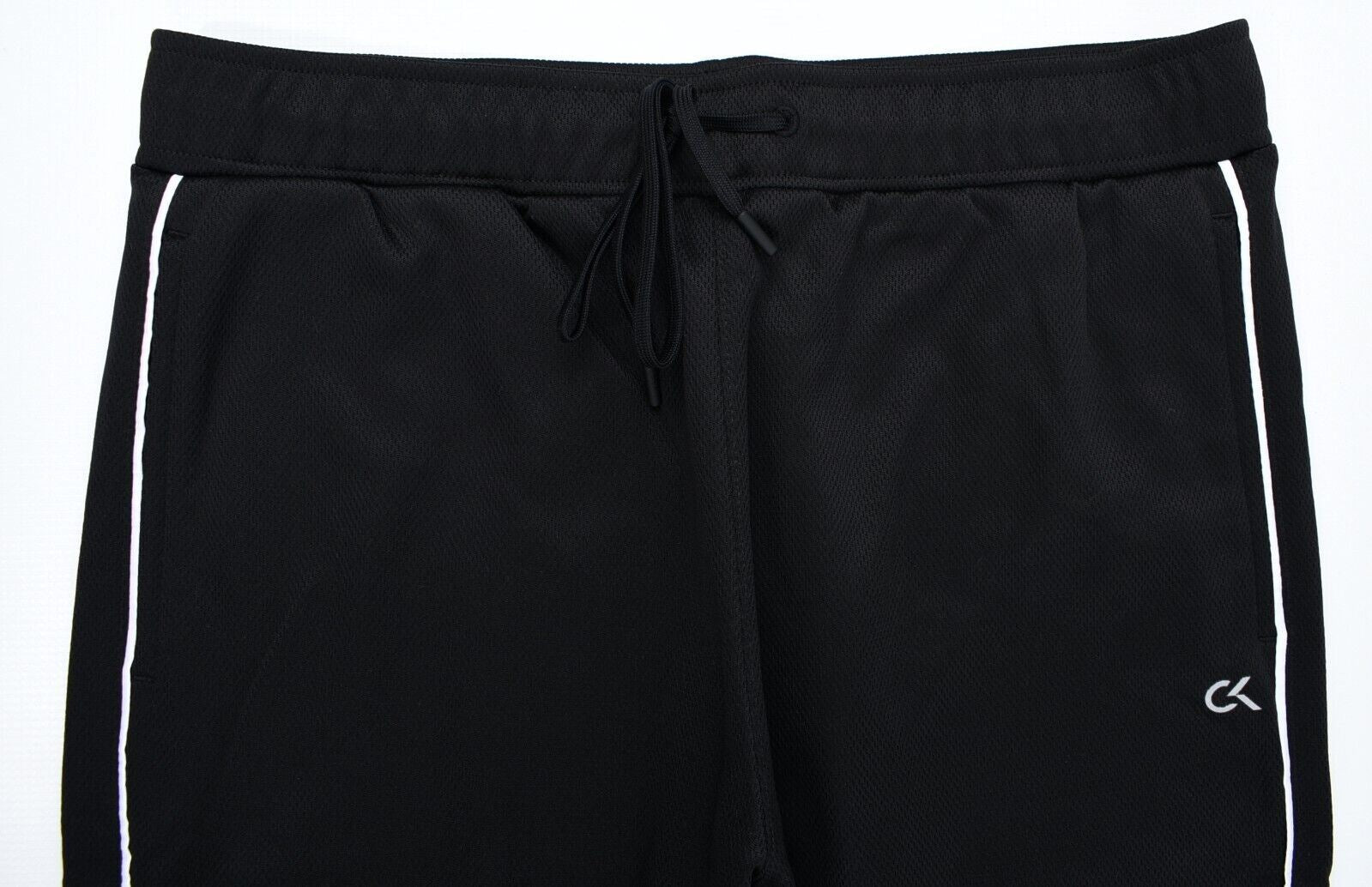 CALVIN KLEIN Performance: Men's Icon Tape Joggers, Black, size S