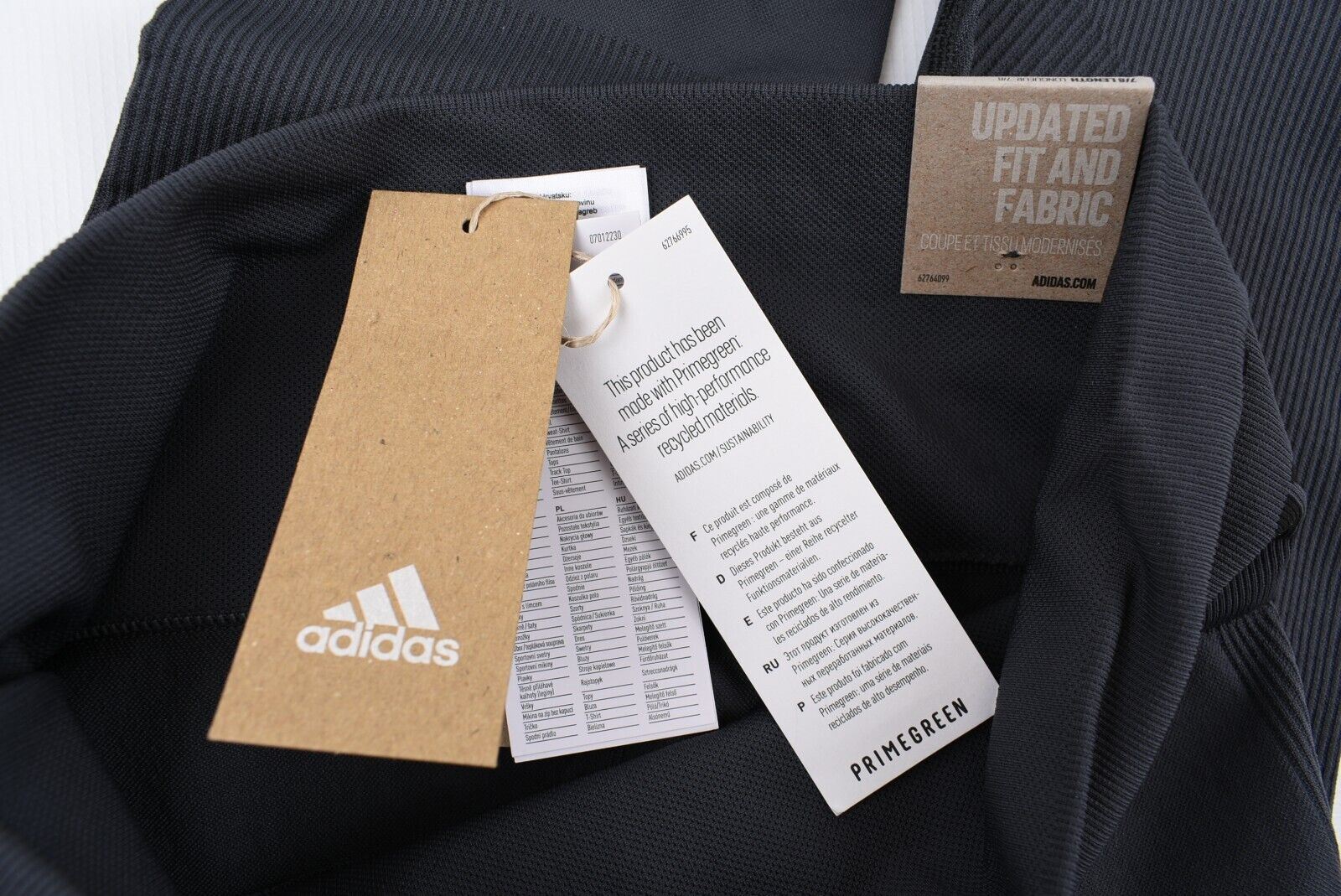 ADIDAS Women's AEROKNIT High Rise 7/8 Leggings, Dark Grey size M UK 12-14
