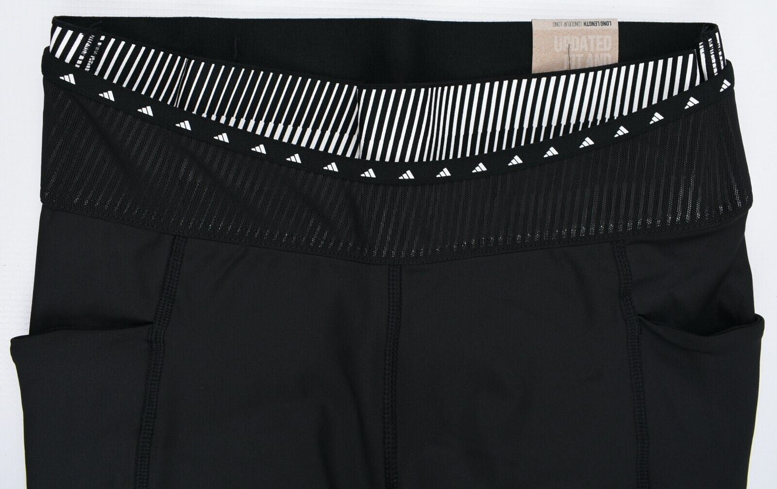 ADIDAS Women's TECHFIT Leggings, Full Length, High Rise, Black size S UK 8-10