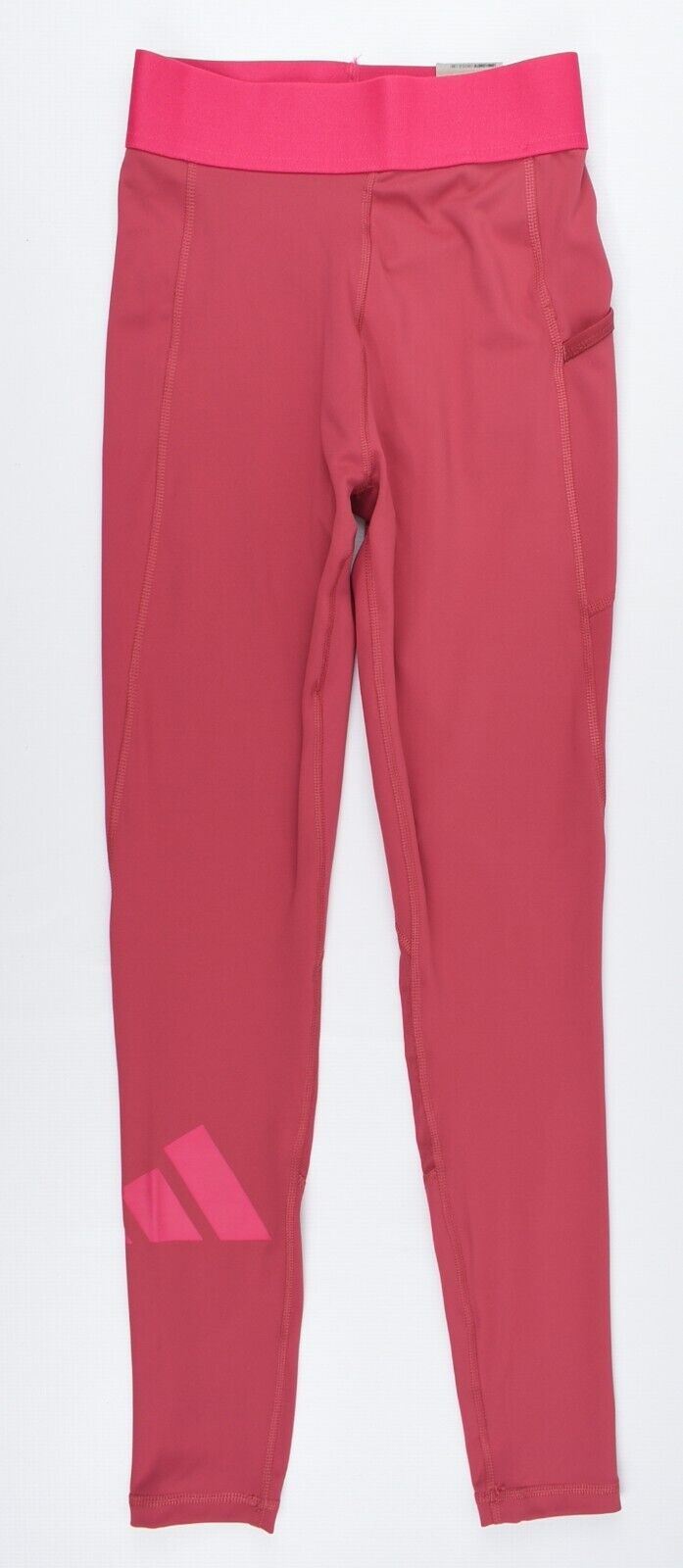 ADIDAS Women's TECHFIT ADILIFE High Rise Leggings, Wild Pink, size XS (UK 4-6)