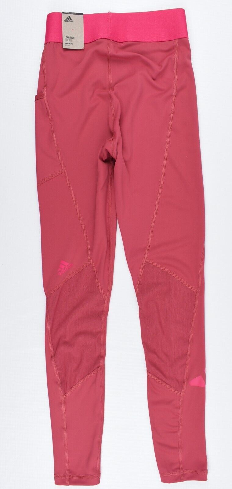 ADIDAS Women's TECHFIT ADILIFE High Rise Leggings, Wild Pink, size XS (UK 4-6)