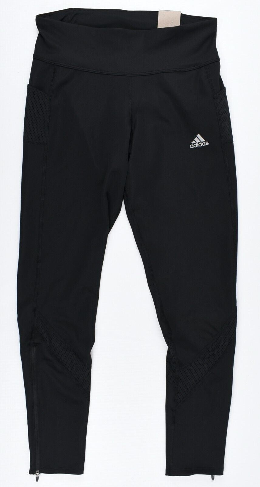 ADIDAS Women's OWN THE RUN Mid Rise Running Leggings, Black, size S (UK 8-10)