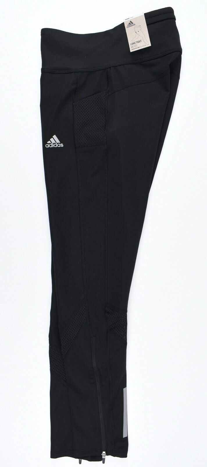 ADIDAS Women's OWN THE RUN Mid Rise Running Leggings, Black, size S (UK 8-10)