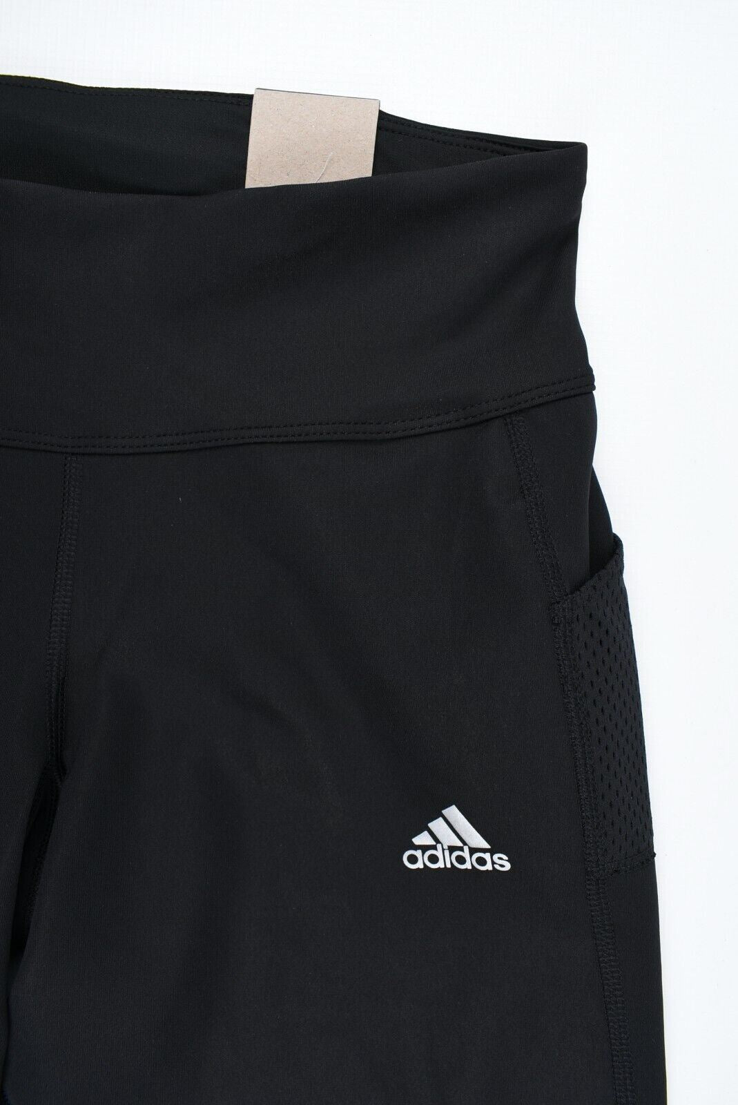 ADIDAS Women's OWN THE RUN Mid Rise Running Leggings, Black, size S (UK 8-10)