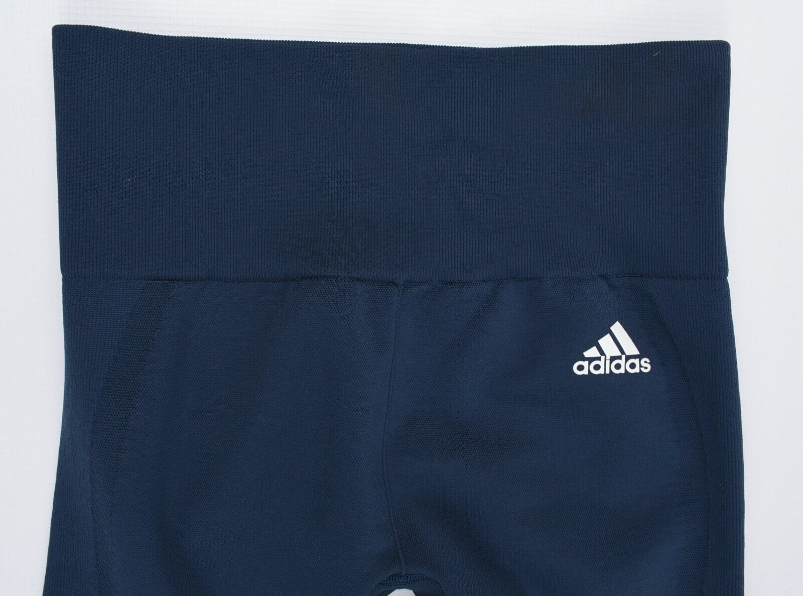 ADIDAS Women's AEROKNIT High Rise 7/8 Leggings, Crew Blue, size S UK 8-10