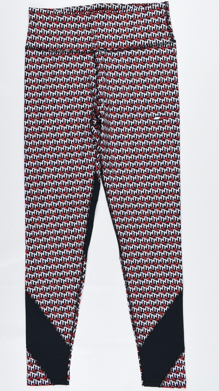 TOMMY HILFIGER Activewear Women's Leggings, Cube Logo/Multi, size M (UK 12)
