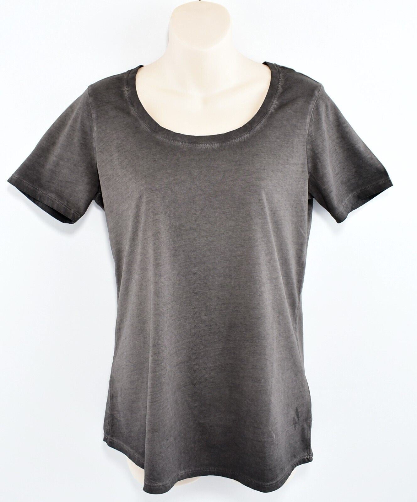 SKECHERS Women's Tunic Tee, T-shirt, Washed Black, size MEDIUM