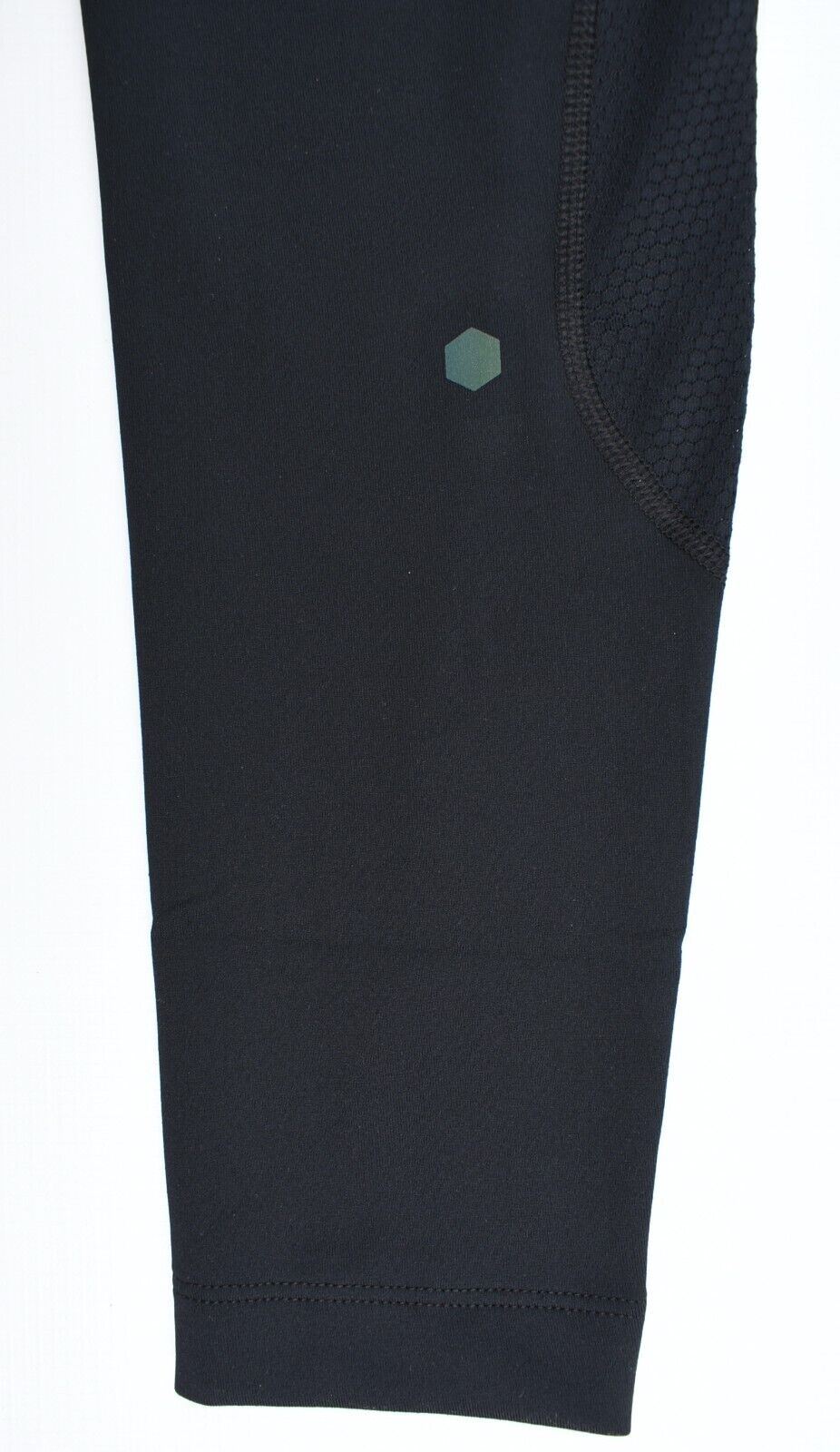 UNDER ARMOUR Men's RUSH Tight HeatGear Leggings, Black, size L