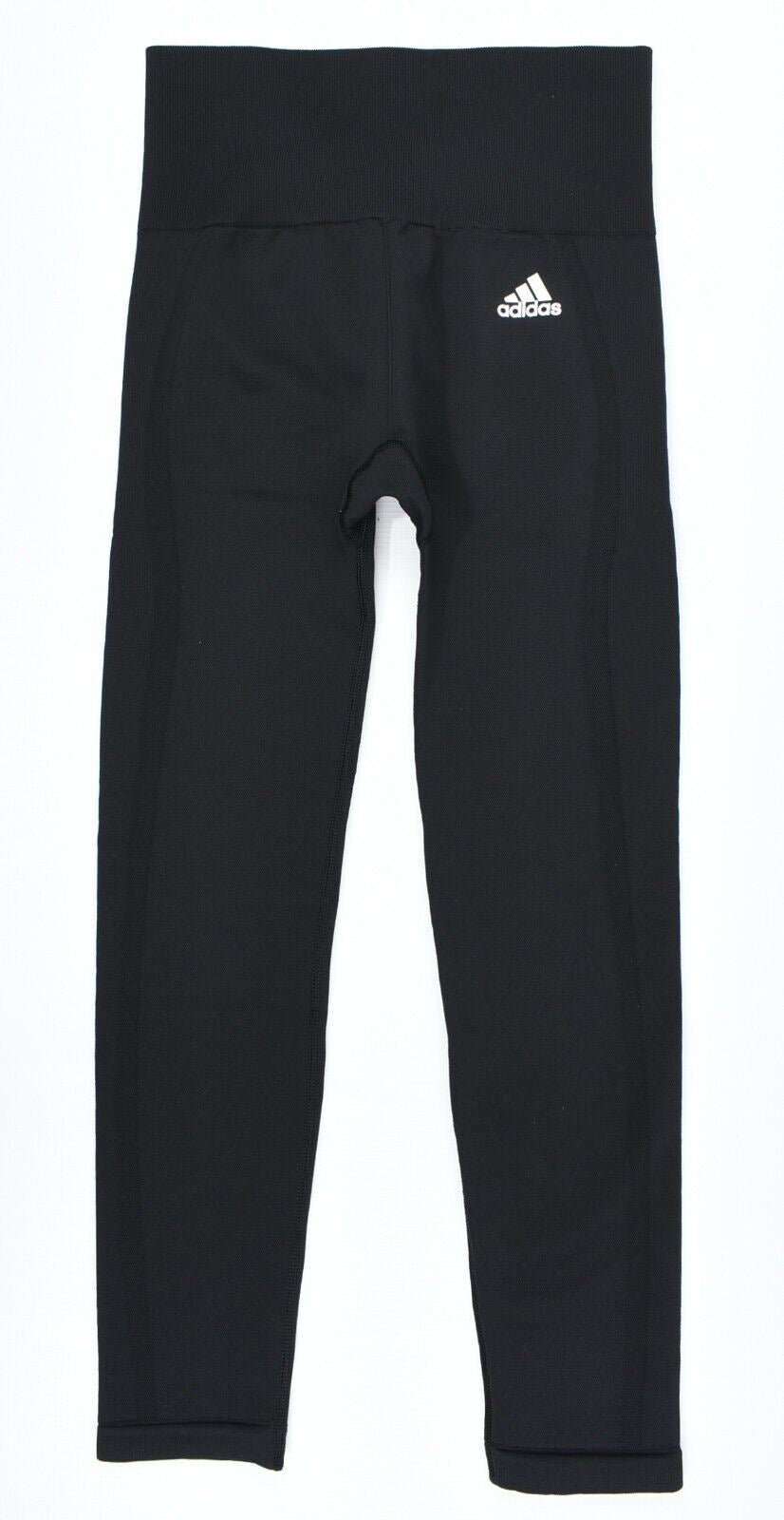 ADIDAS Women's AEROKNIT High Rise 7/8 Leggings, Black, size XS (UK 4-6)