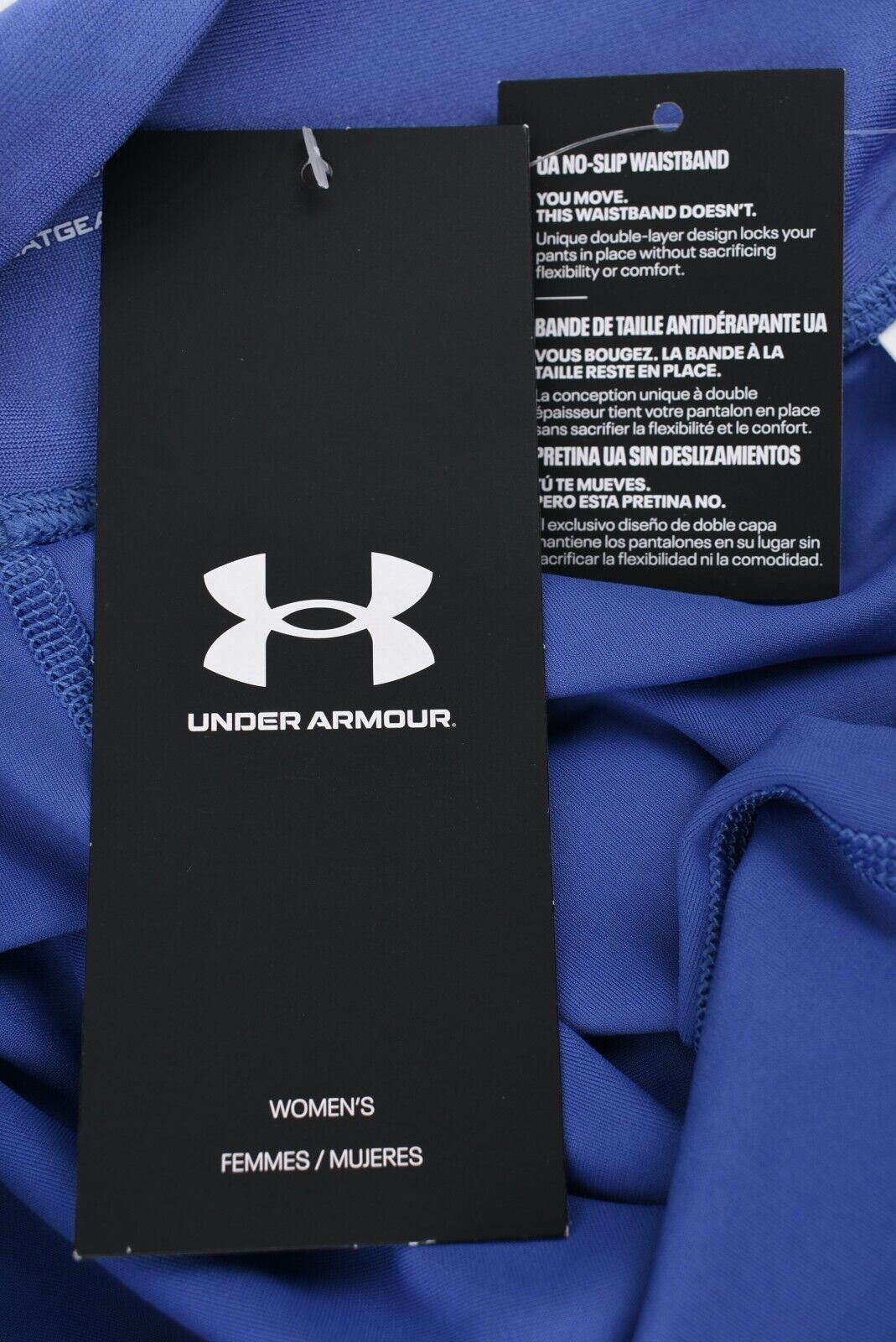 UNDER ARMOUR Women's High Rise Ankle Crop Leggings, Isotope Blue, size XS (UK 8)