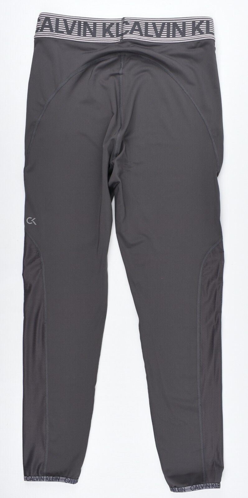 CALVIN KLEIN PERFORMANCE Women's CK Active Wick Leggings, Grey, size M (UK 12)