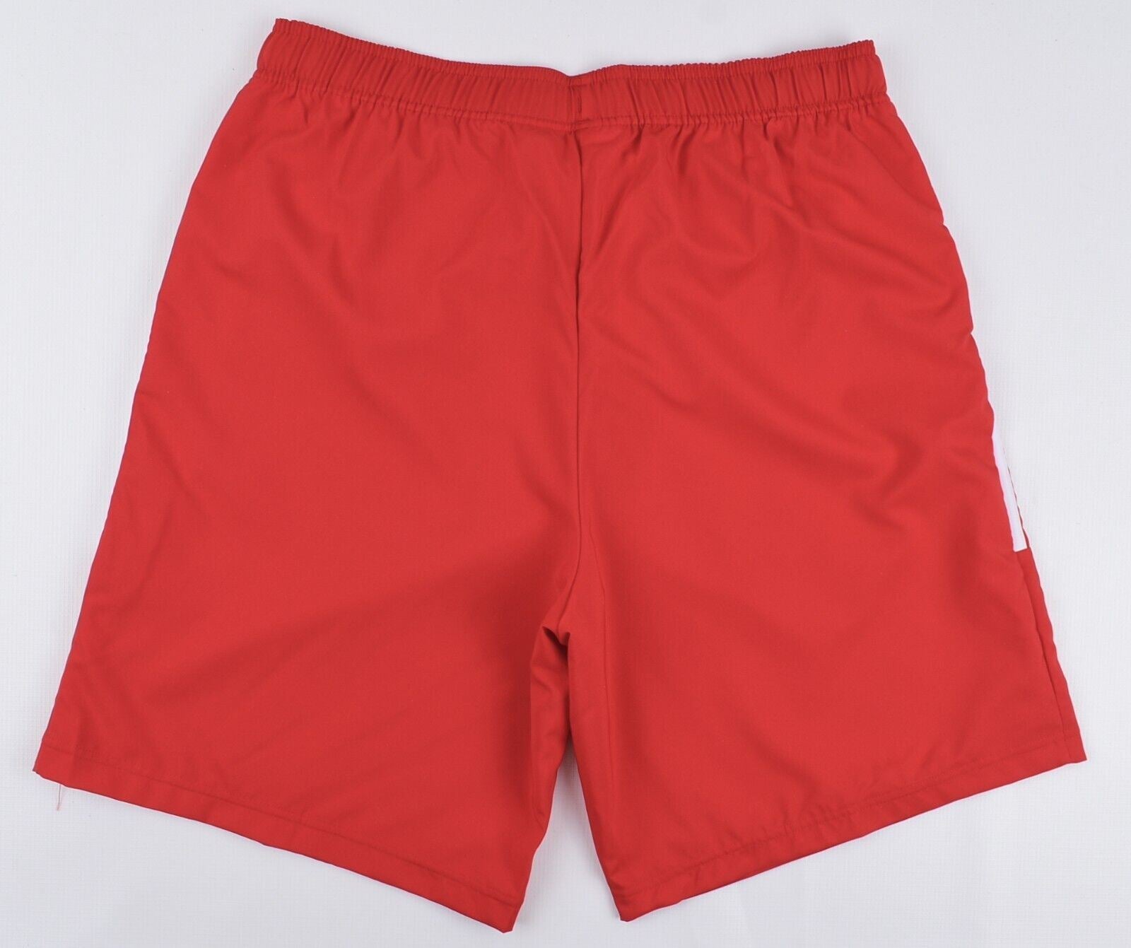 ADIDAS Men's Chelsea Relaxed Fit Sports Shorts, Red/White, size XL